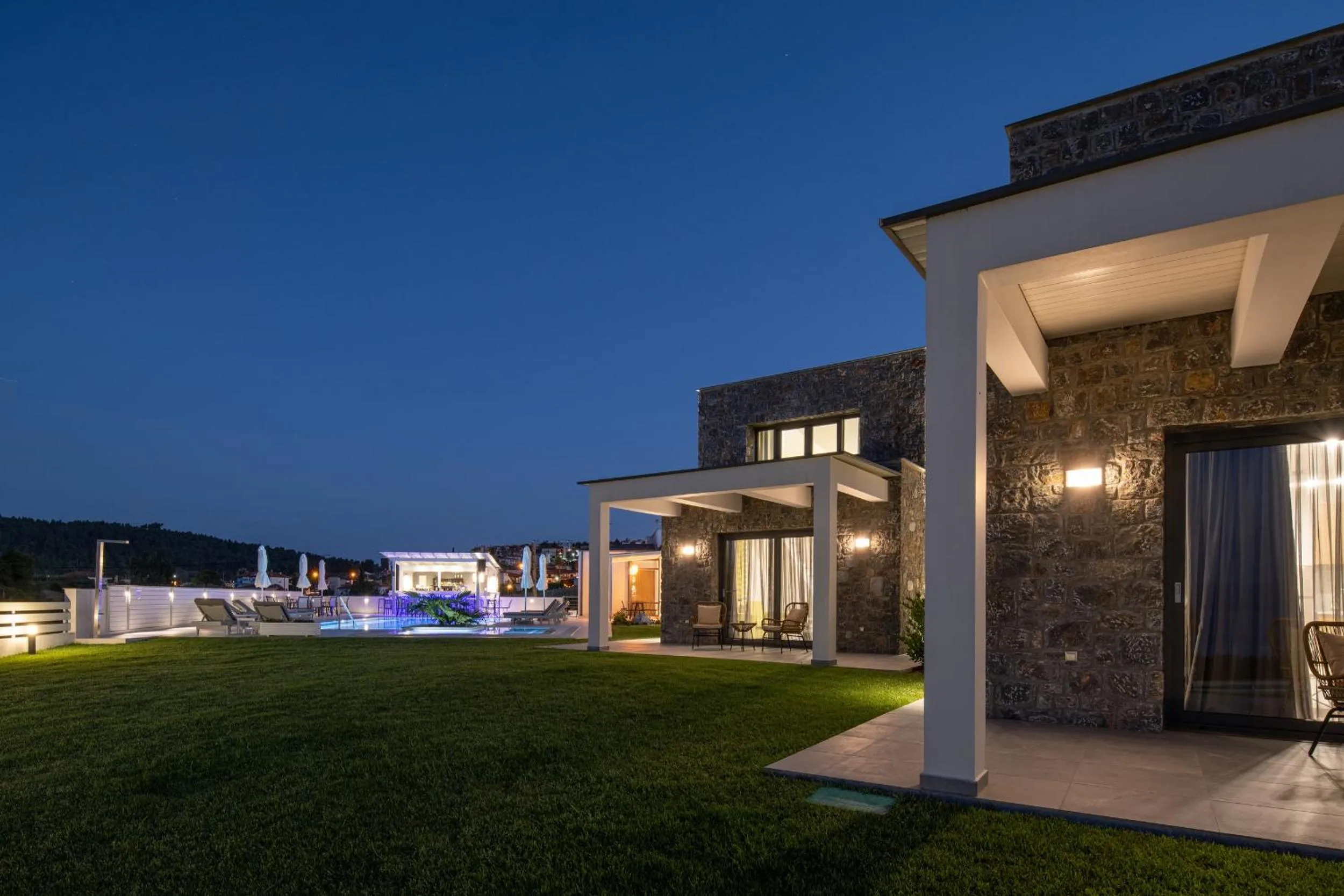Night in Terra Olivia Luxury Villas and Suites
