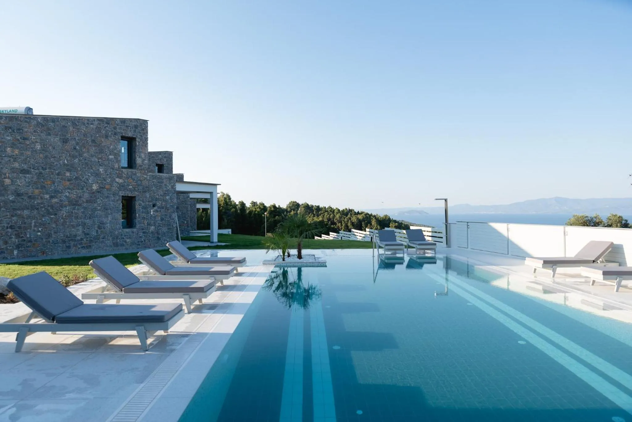 Swimming pool in Terra Olivia Luxury Villas and Suites