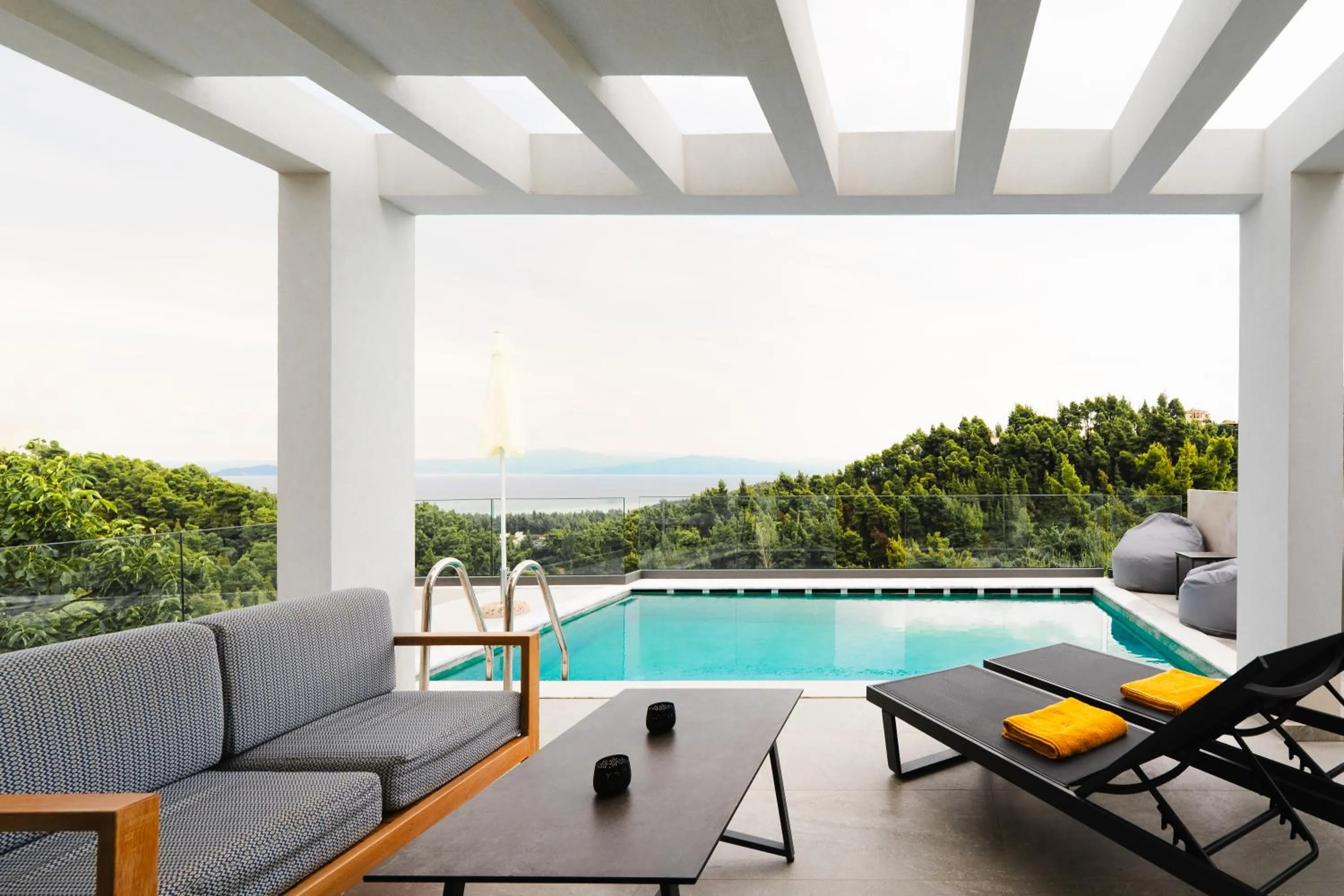 Swimming pool in Terra Olivia Luxury Villas and Suites