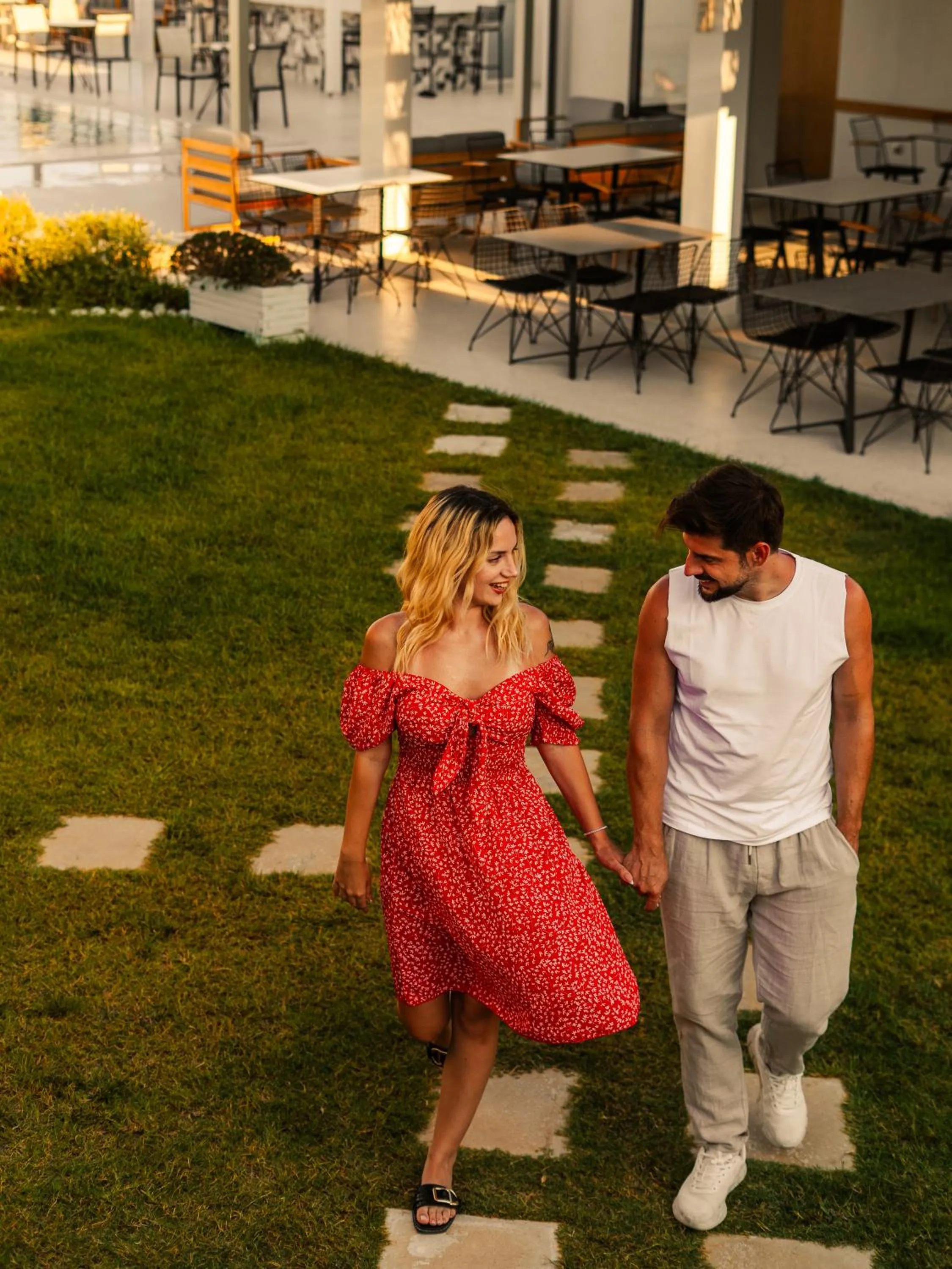 Guests in Terra Olivia Luxury Villas and Suites