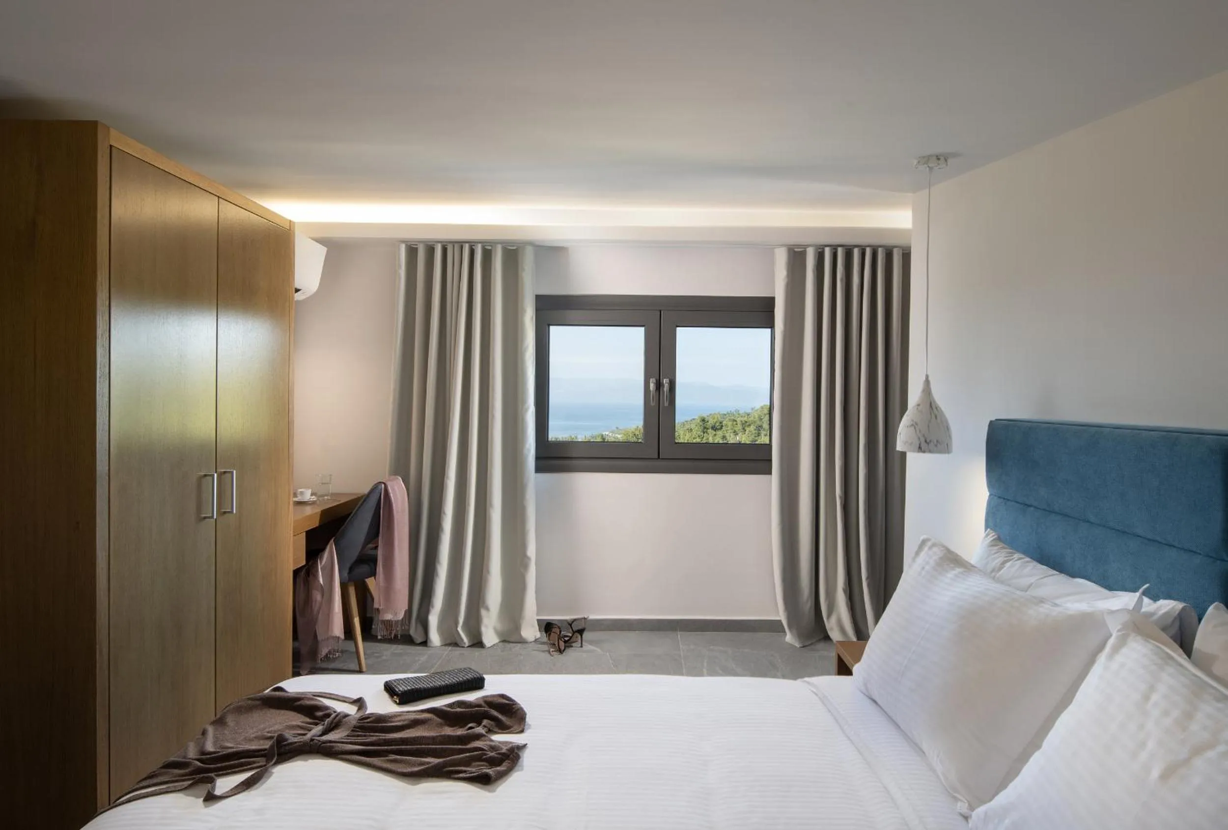 Bedroom, Bed in Terra Olivia Luxury Villas and Suites