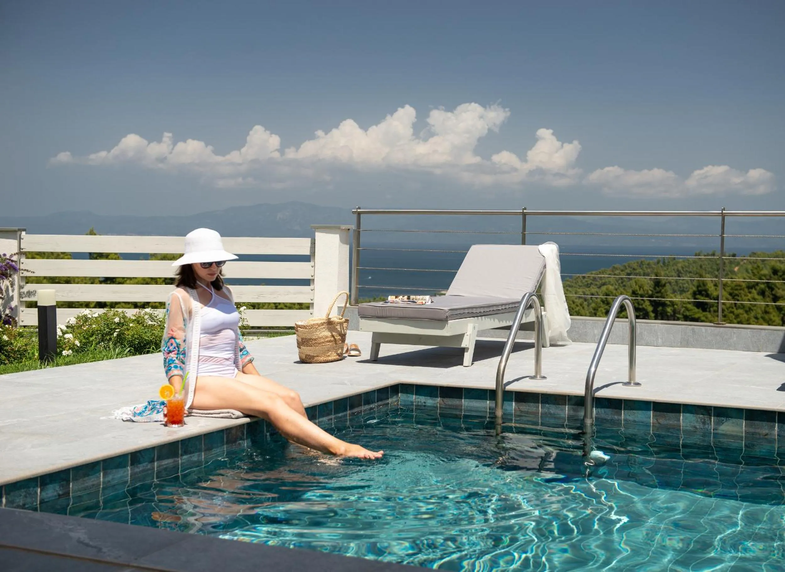 Guests in Terra Olivia Luxury Villas and Suites