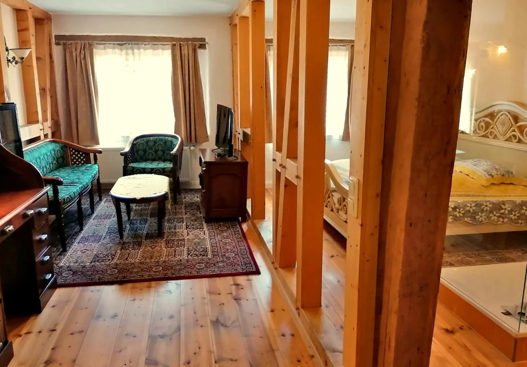 Photo of the whole room, Bed in Hotel Denkmal 13 Wismar