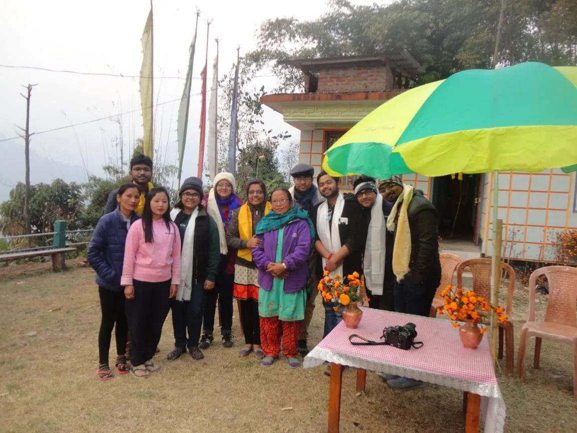People in Himalayan Viewpoint