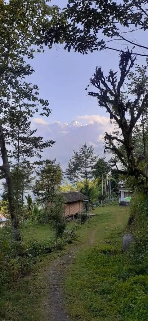 Natural landscape in Himalayan Viewpoint