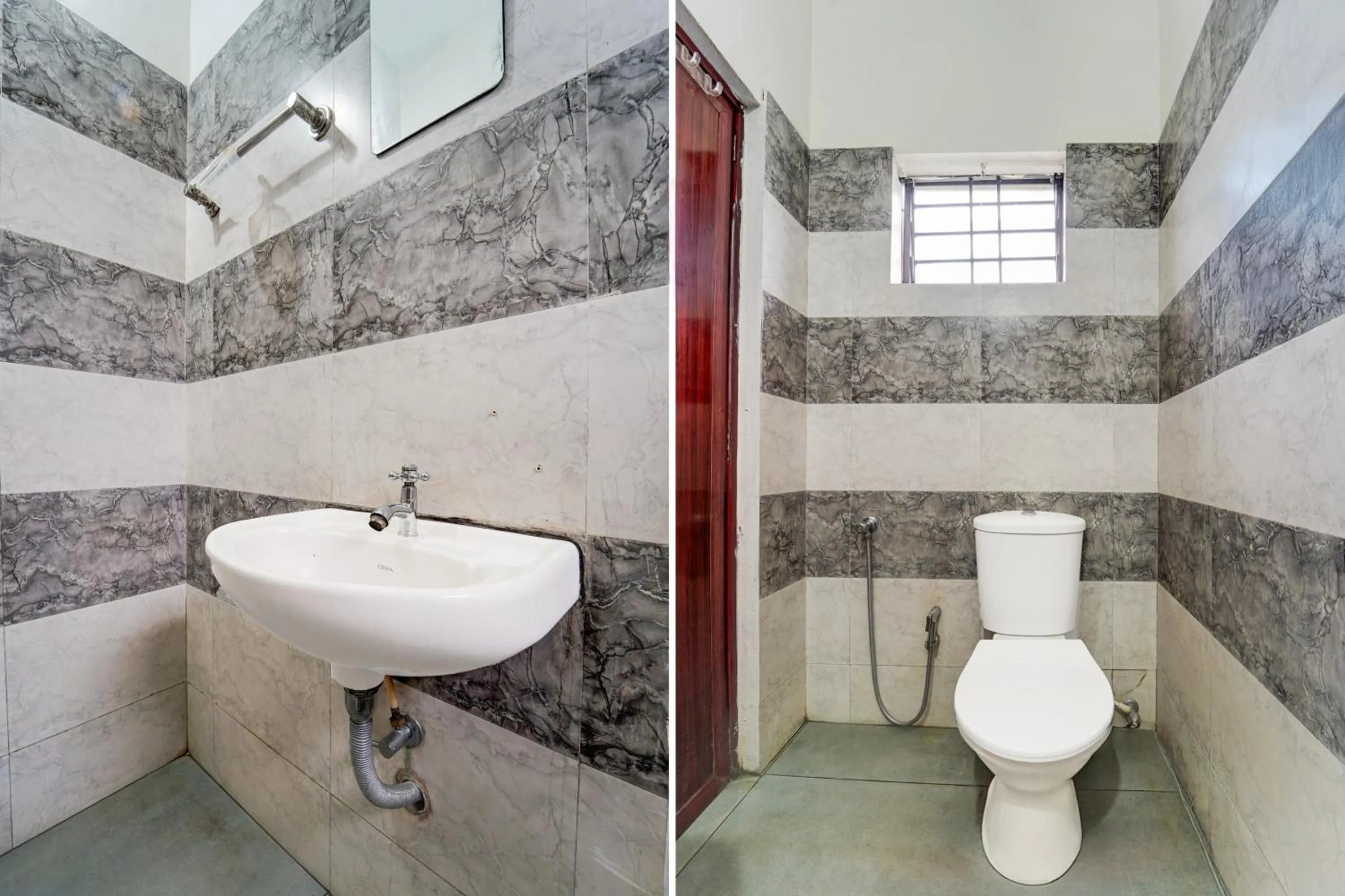 Bathroom in Hotel O Kollamkudimughal Kakkanad Formerly Diamond Inn