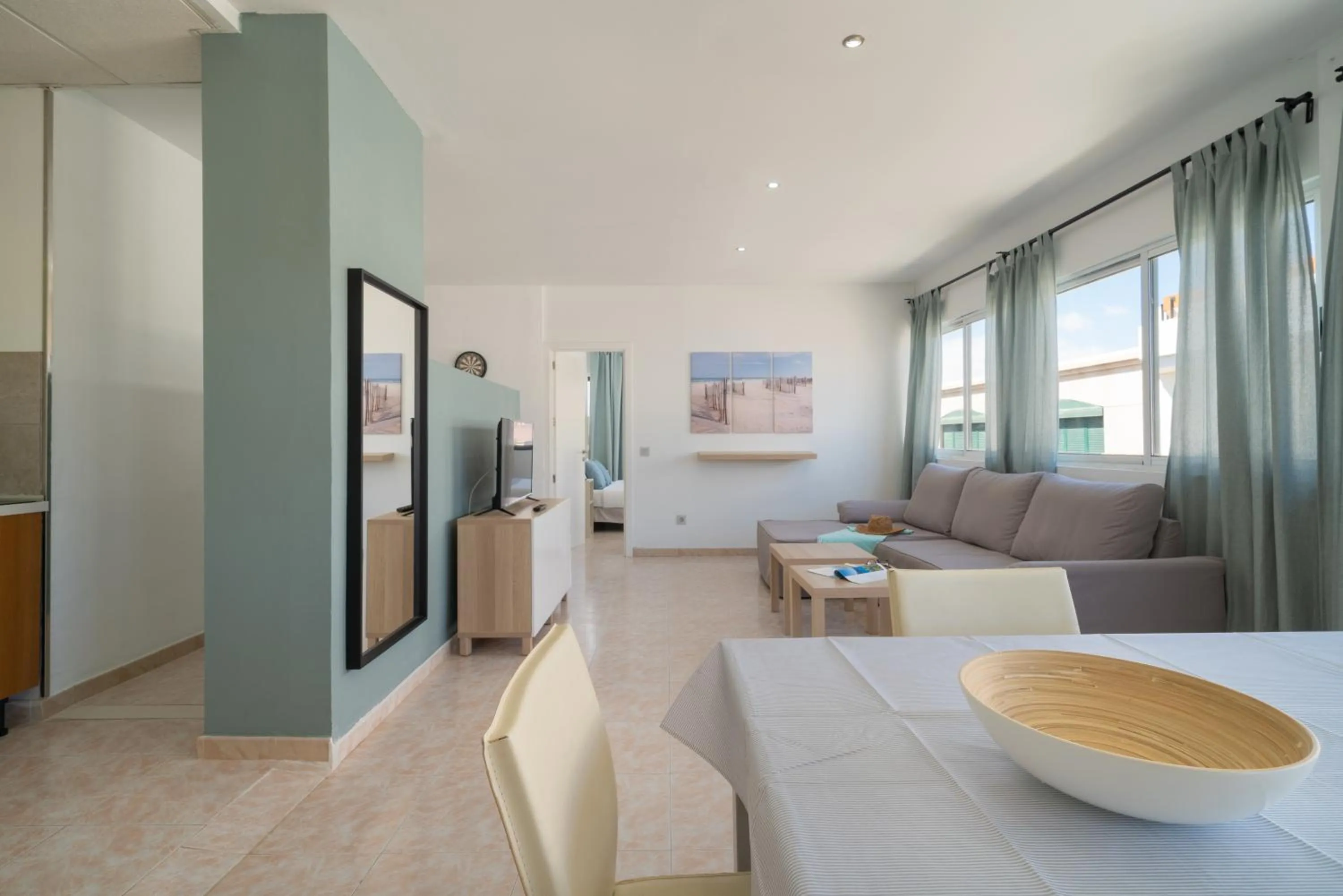 Living room in Sabbia Suites Arrecifeando