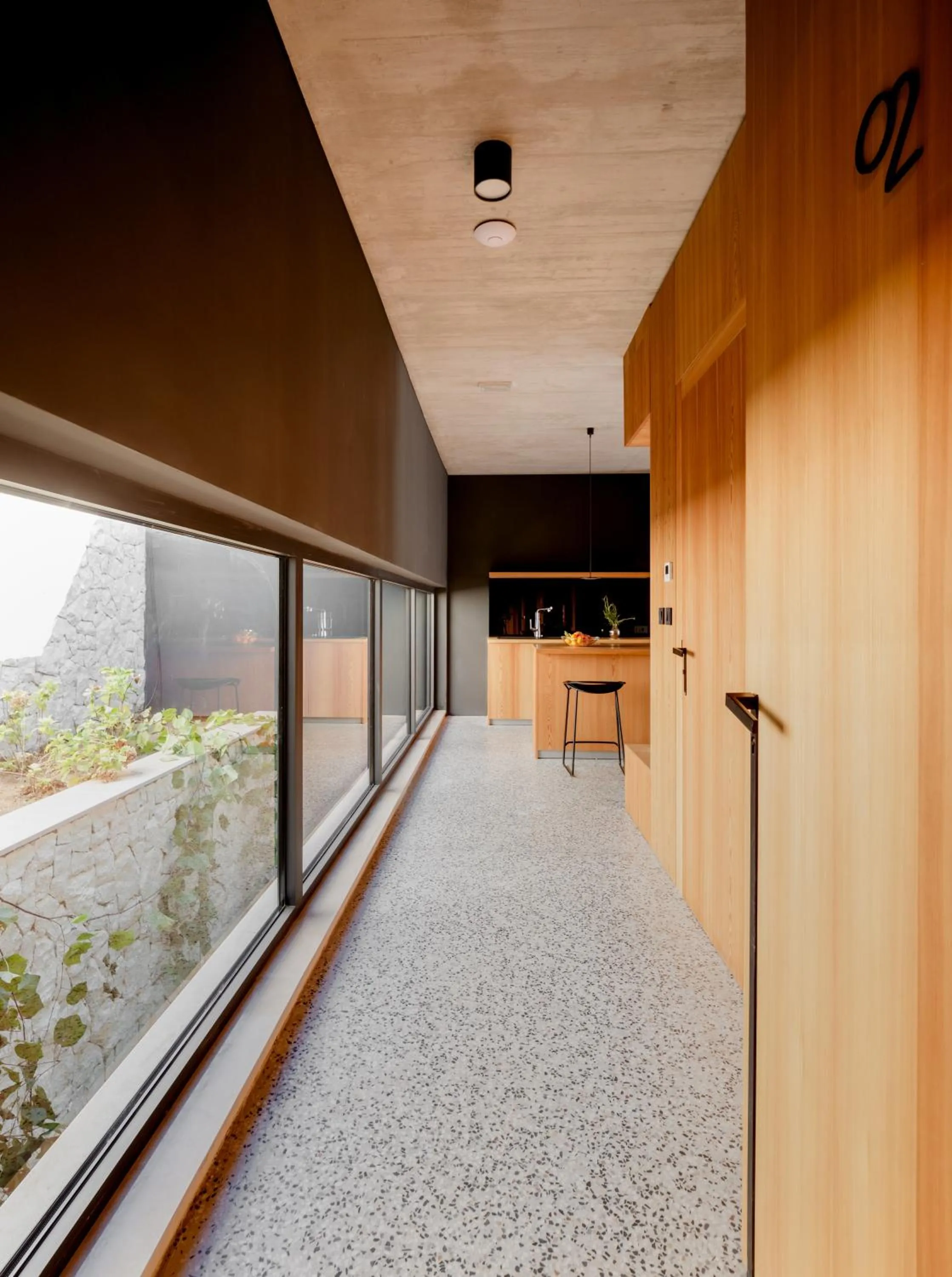 Patio in Hotel Osmolis