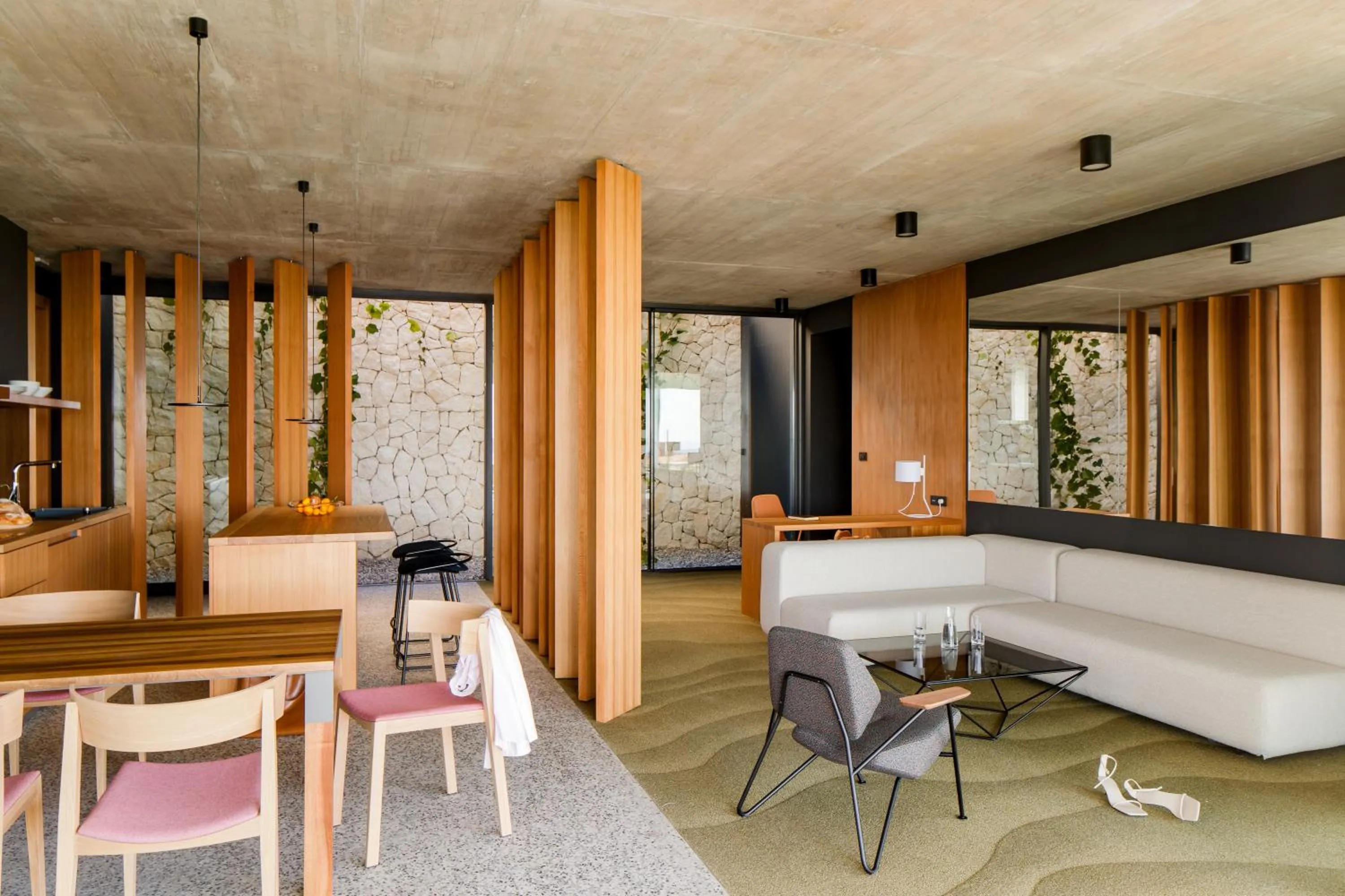 Kitchen or kitchenette in Hotel Osmolis