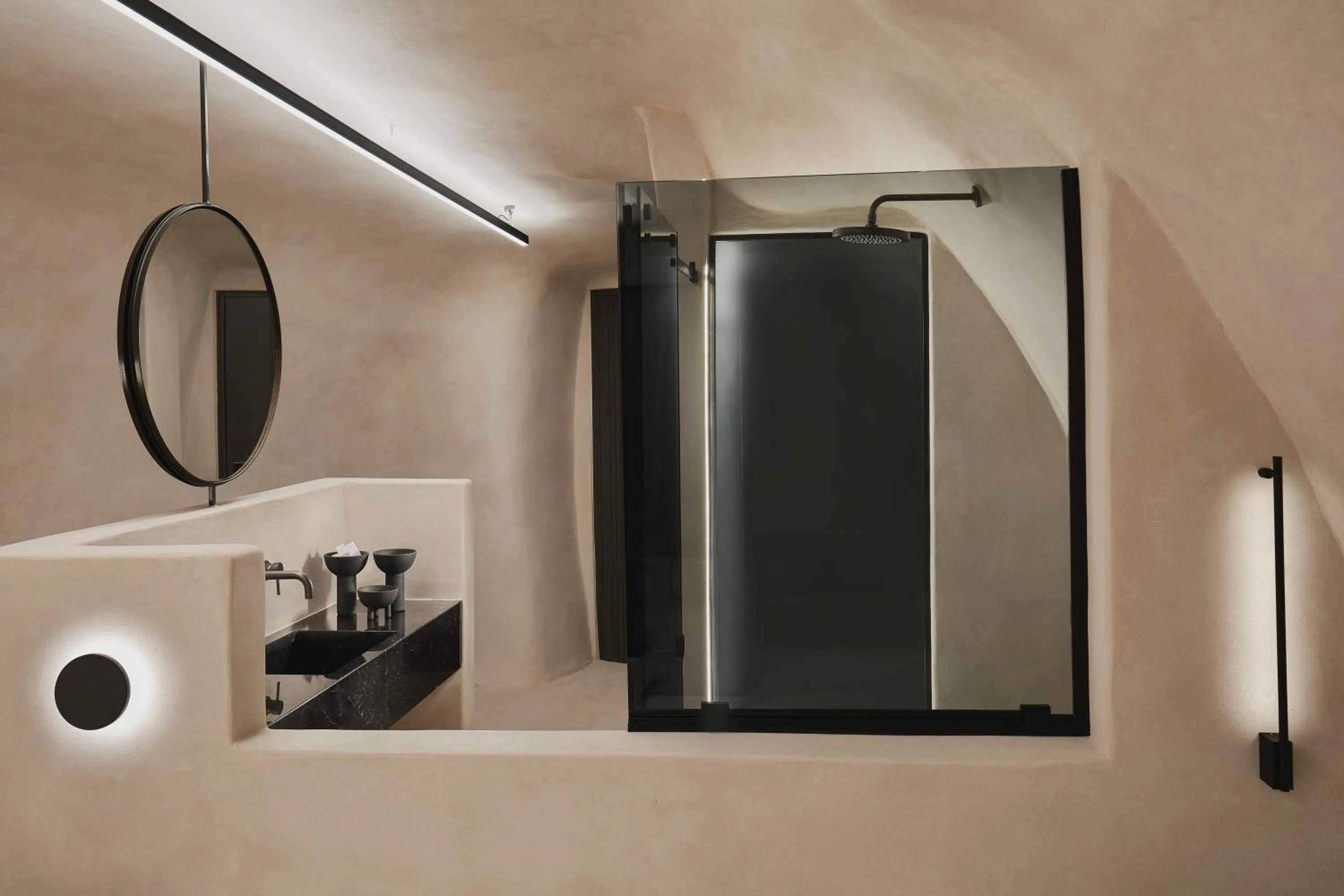 Bathroom in Divine Cave Experience