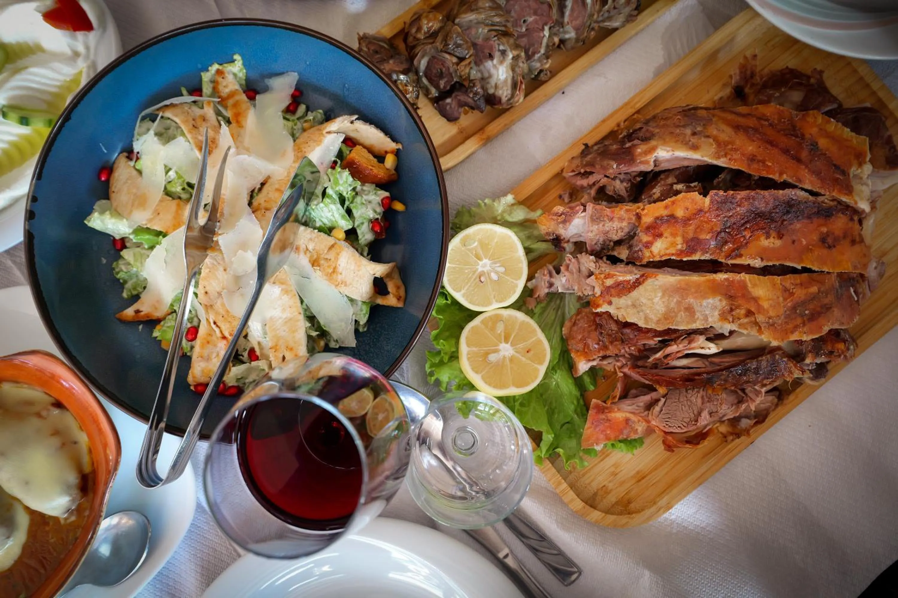 Food and drinks in Hotel Sofo