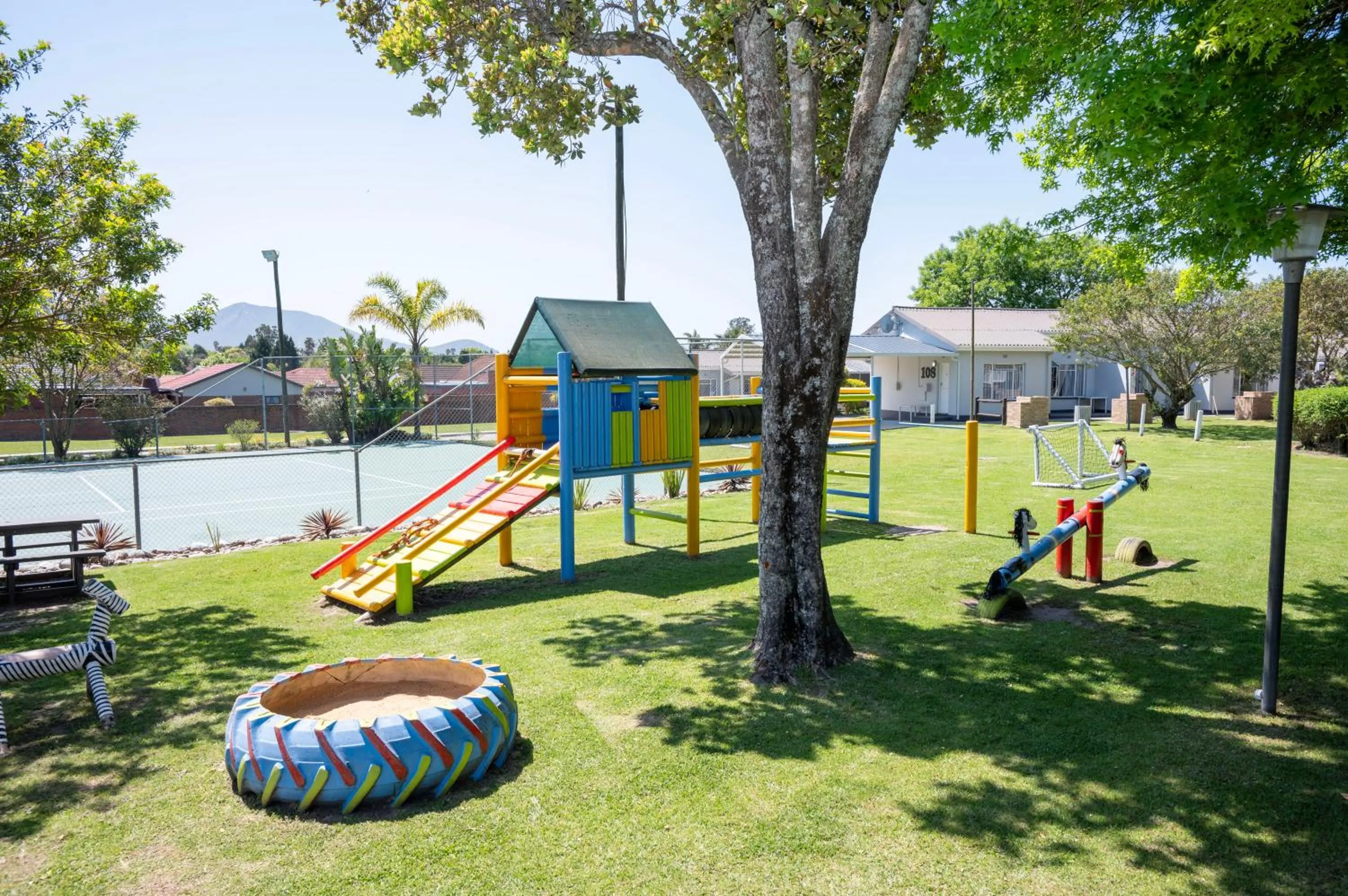 Children play ground in Pine Lodge George