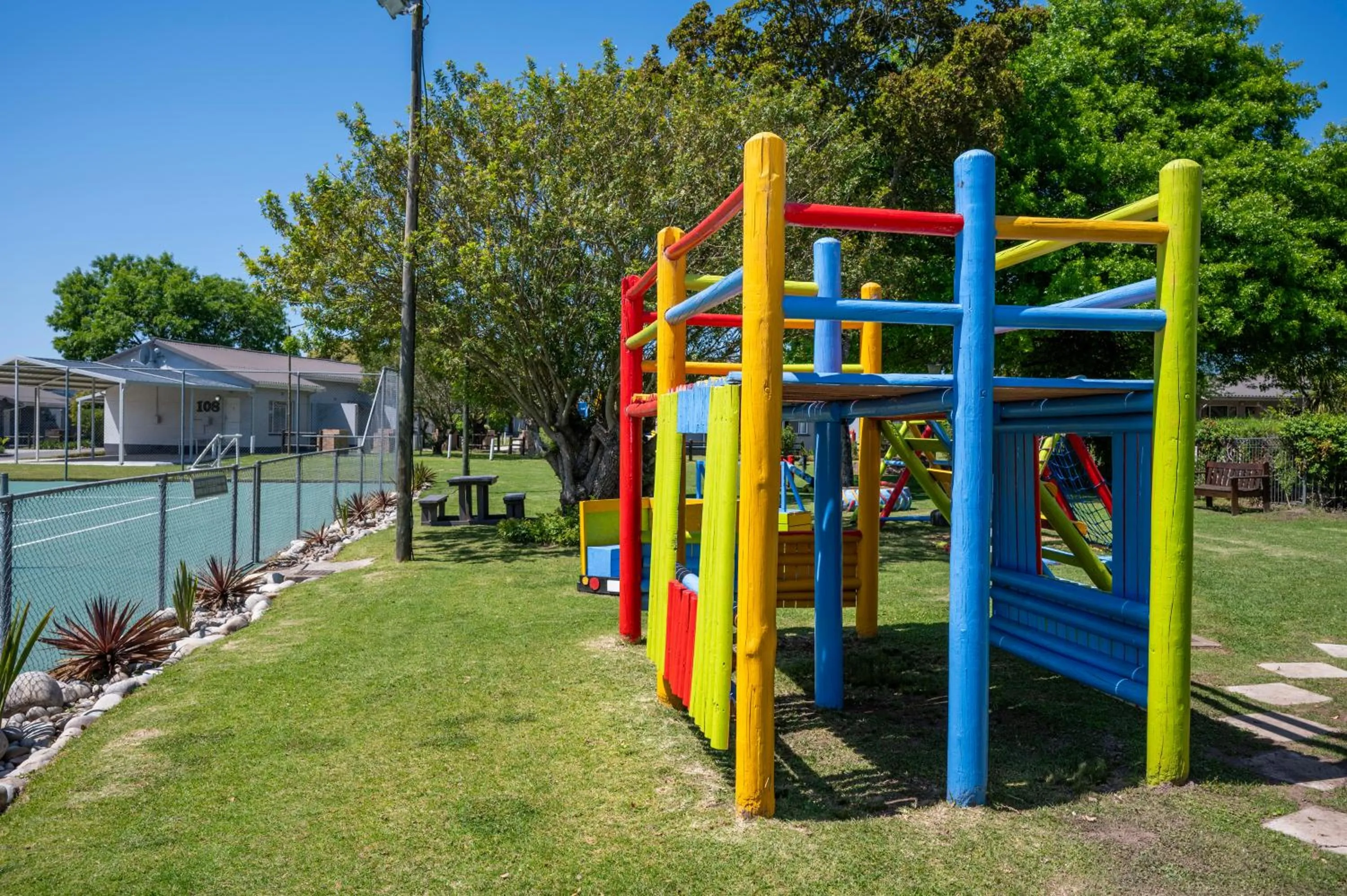 Children play ground in Pine Lodge George