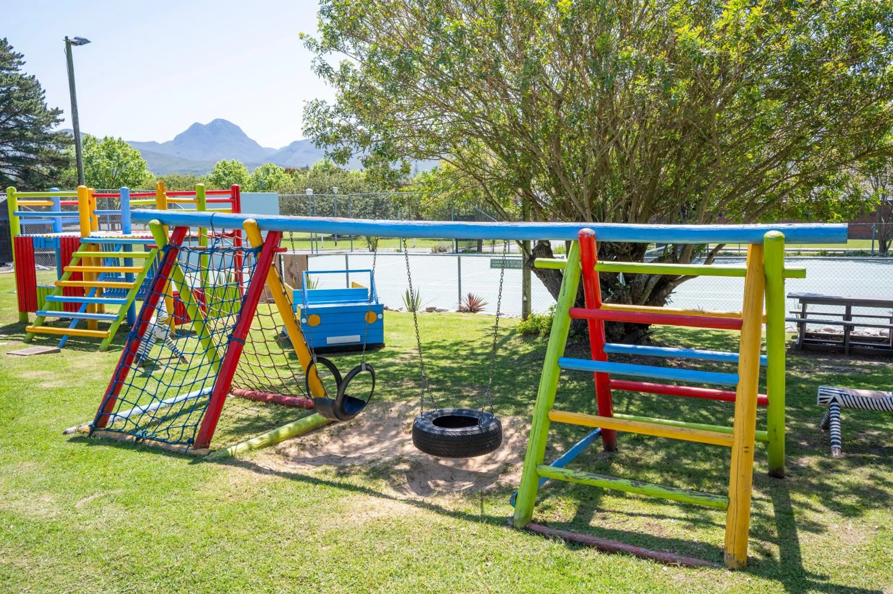 Children play ground in Pine Lodge George