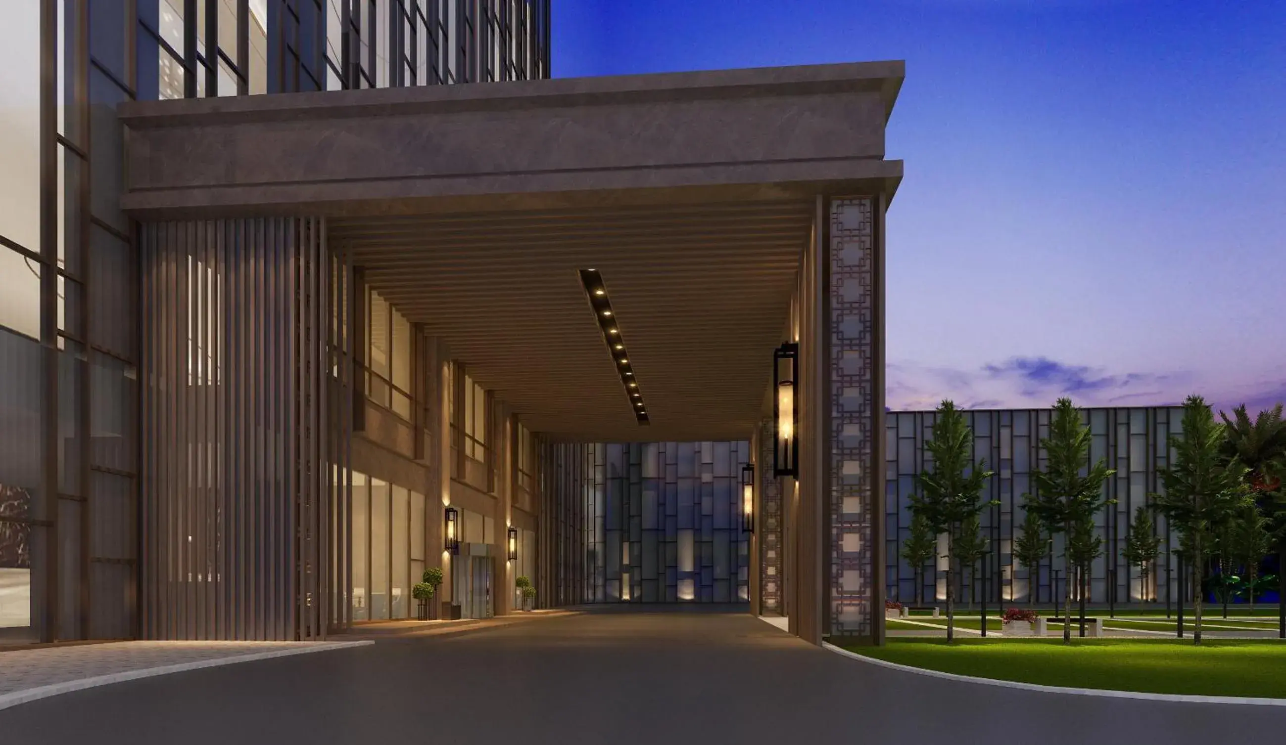 Property building in HUALUXE Beijing Xinan Property building in HUALUXE Beijing Xinan