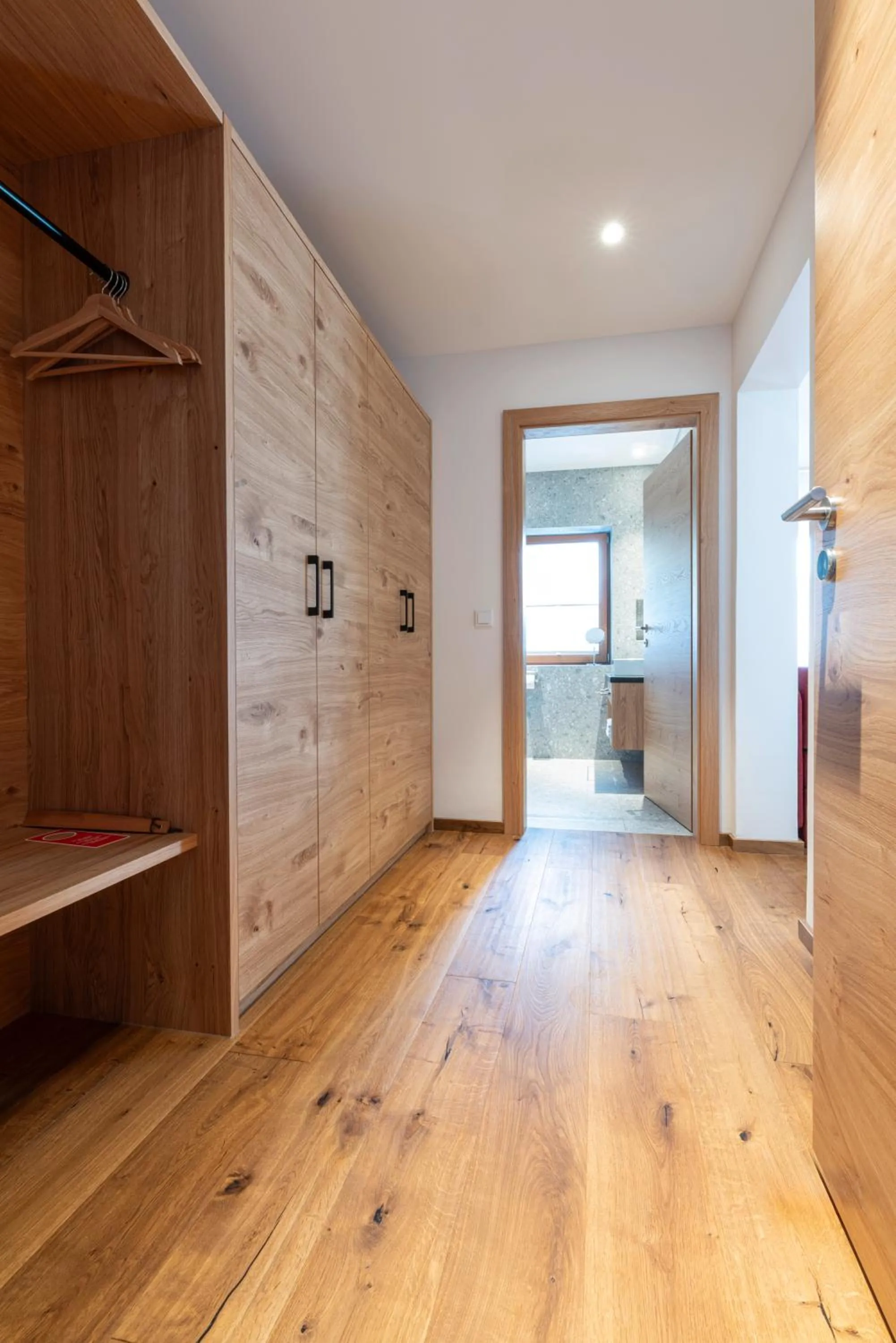 wardrobe in Hotel Untersberg