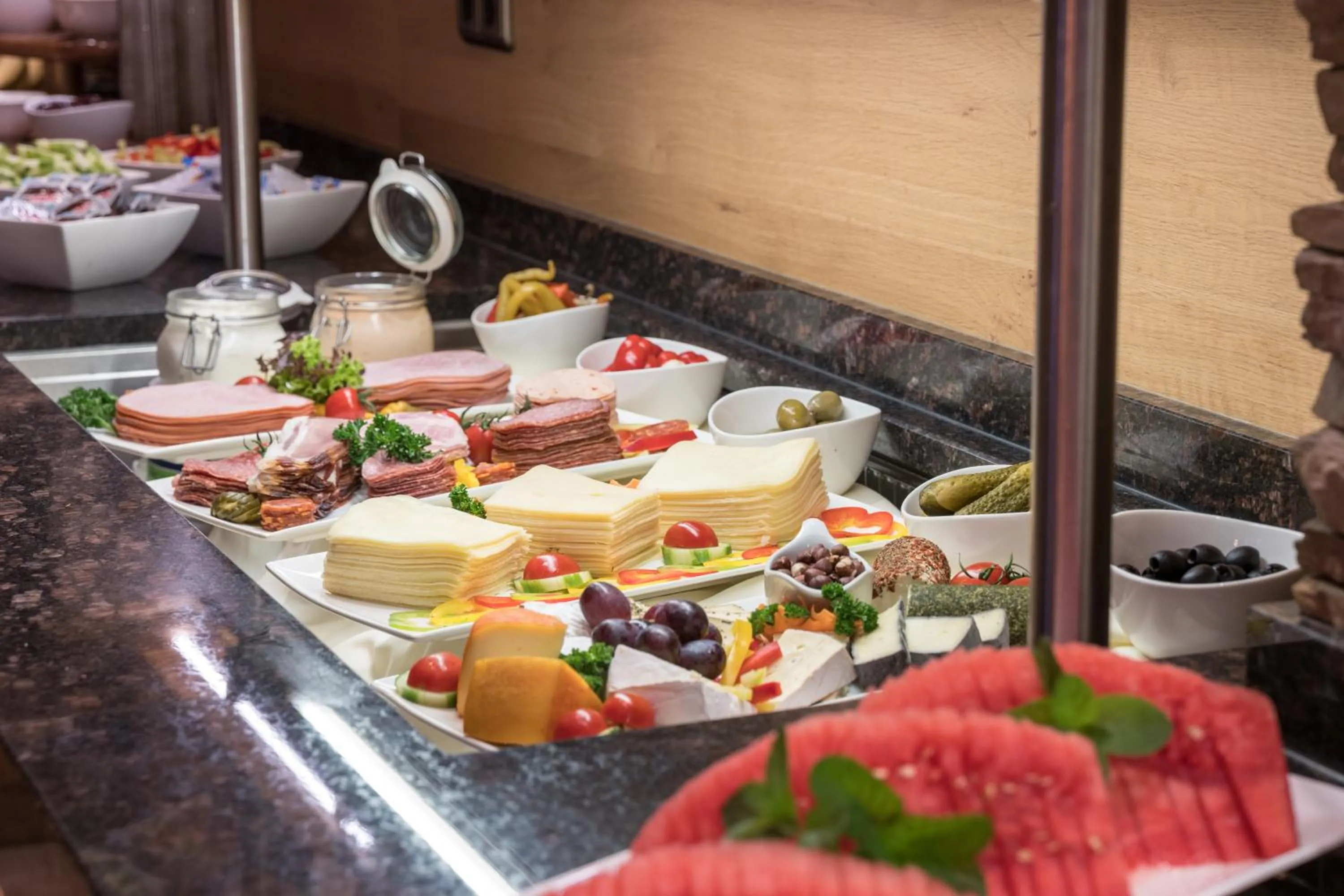 Buffet breakfast in Hotel Untersberg