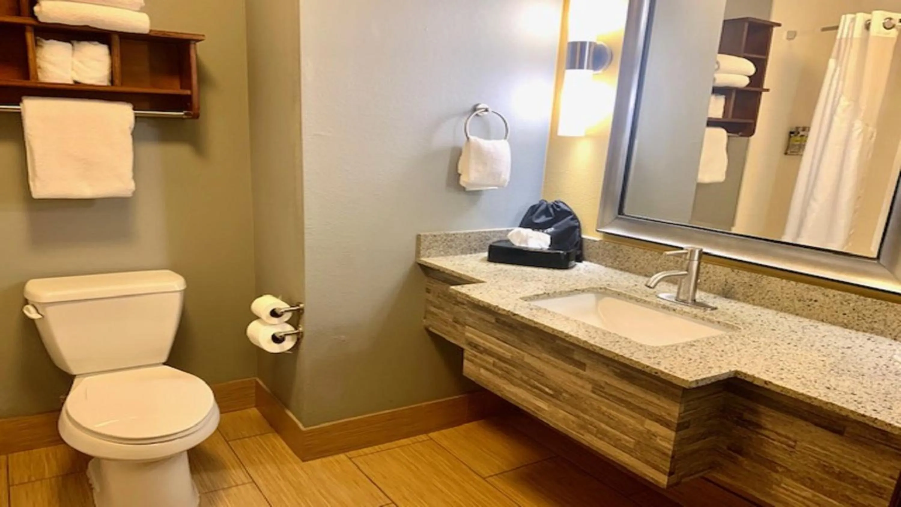 Bathroom in Holiday Inn Express & Suites Perry-National Fairground Area by IHG