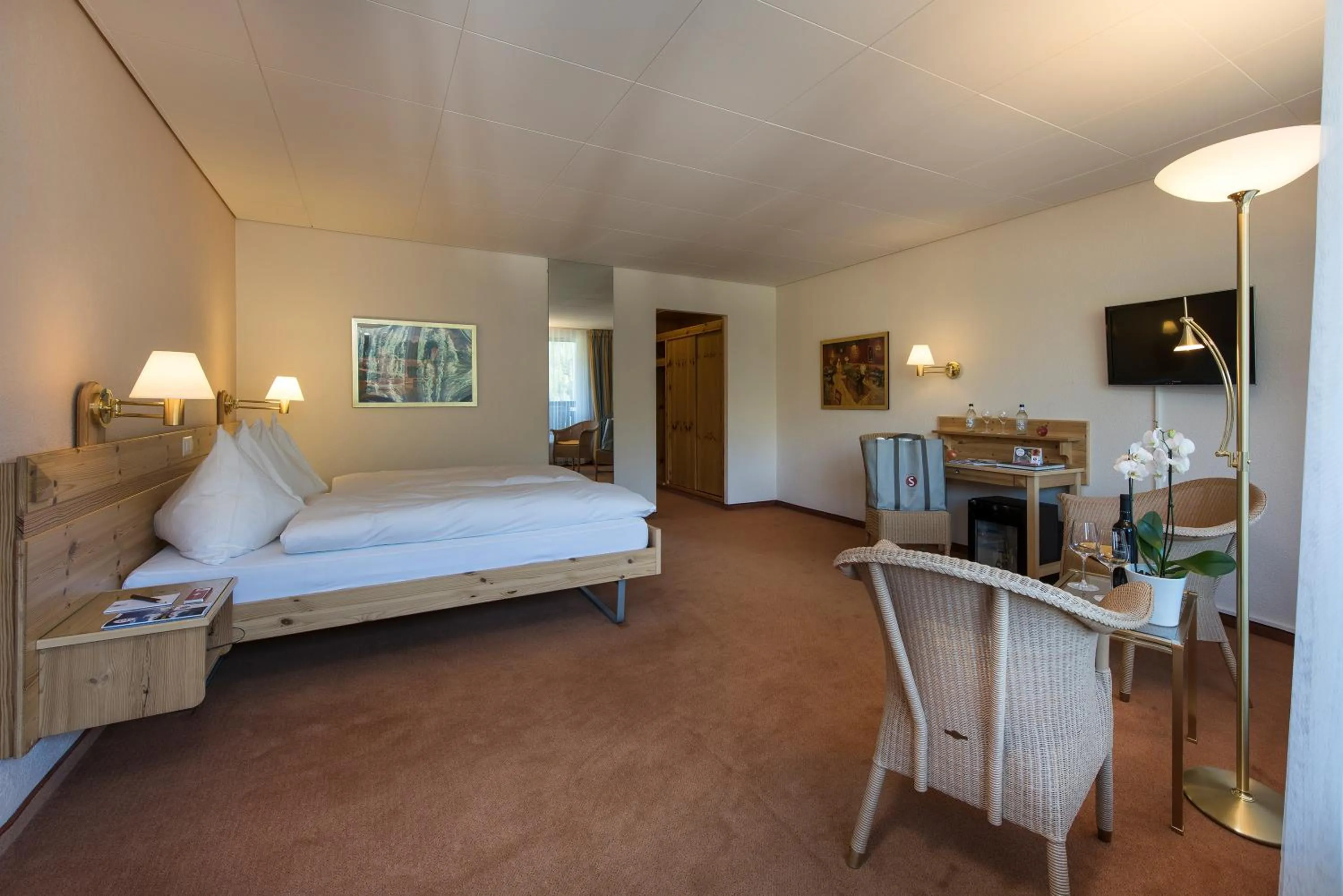 Photo of the whole room, Bed in Sunstar Hotel Arosa