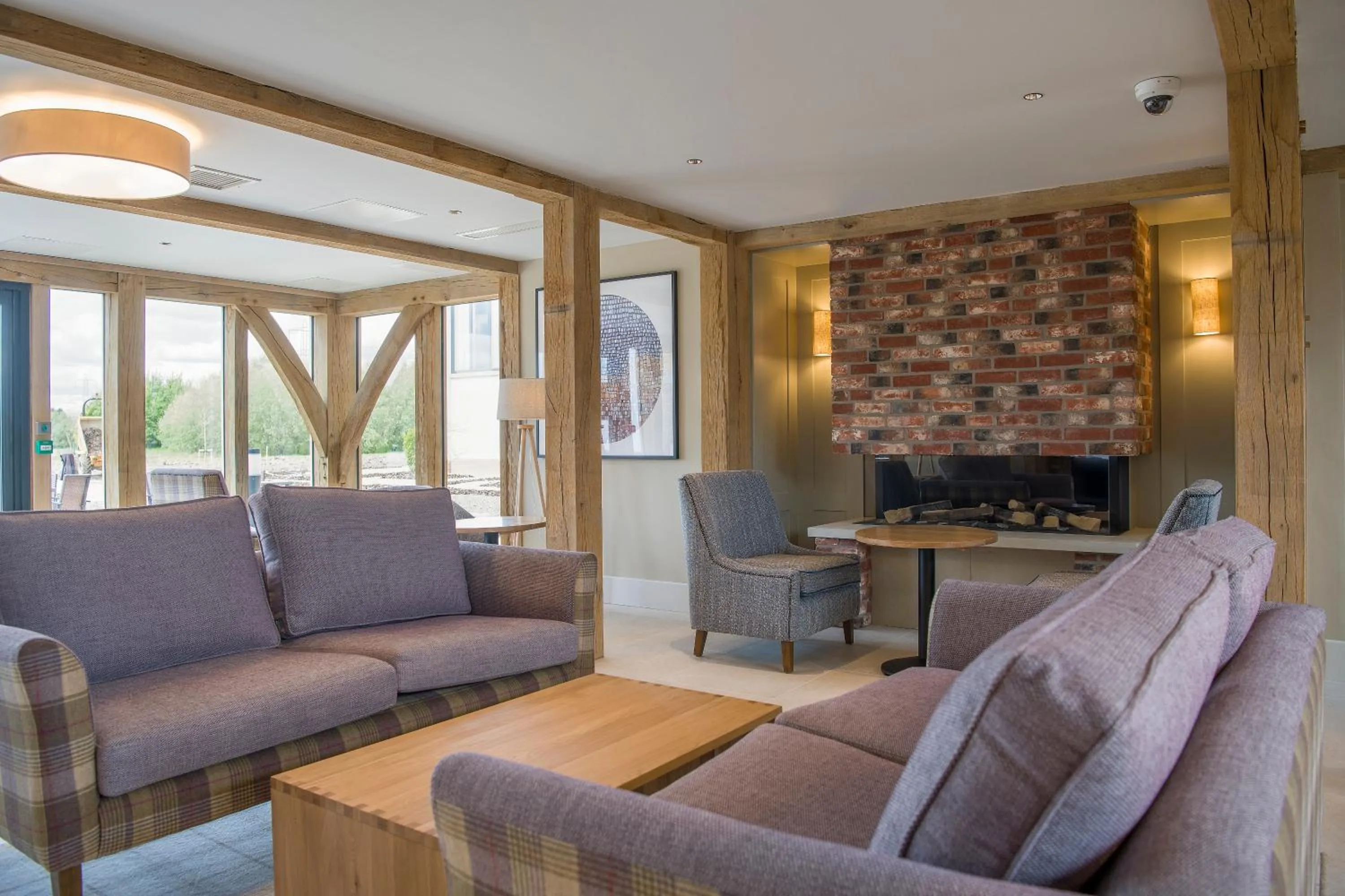 Lounge or bar in Sandburn Hall