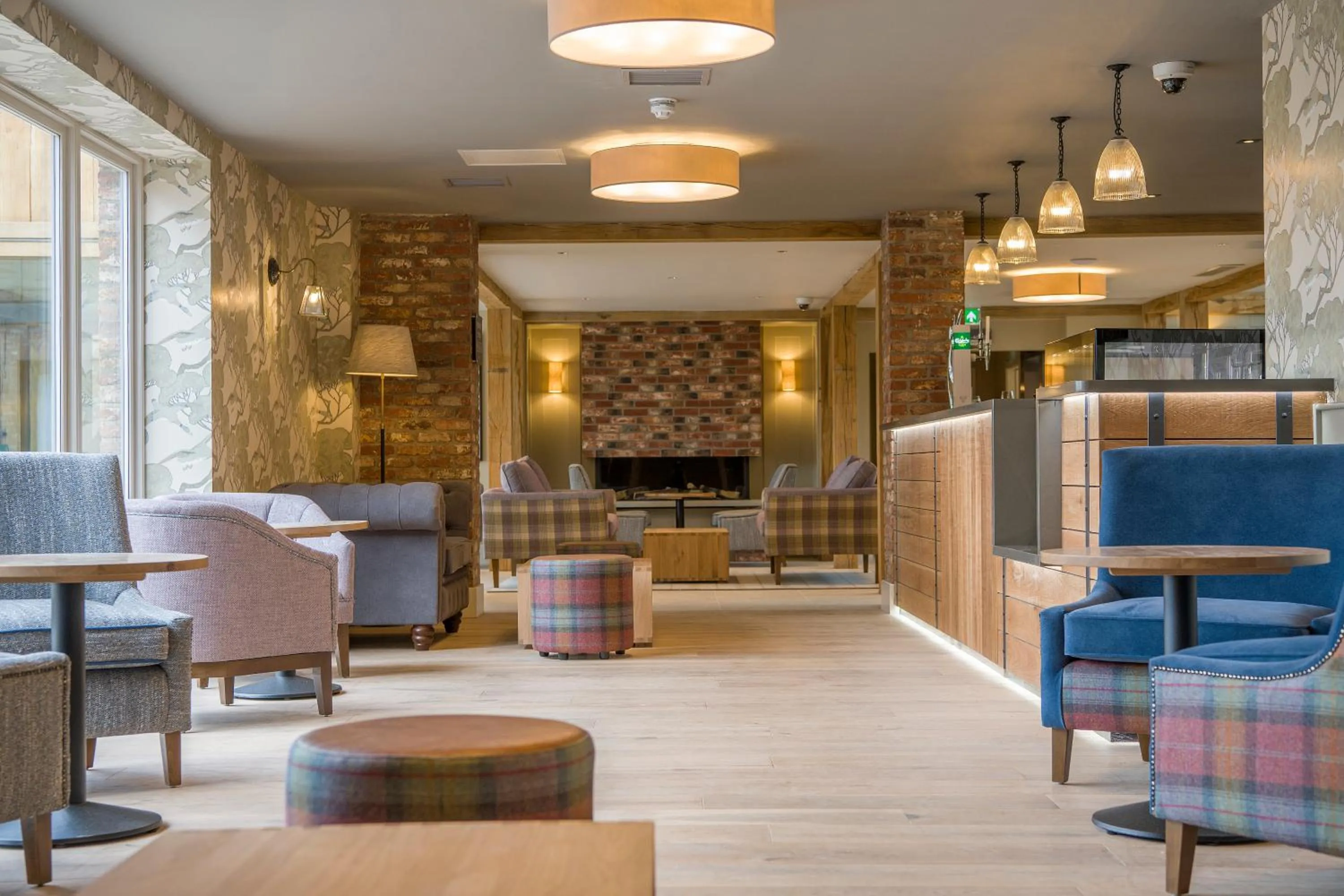 Lounge or bar in Sandburn Hall