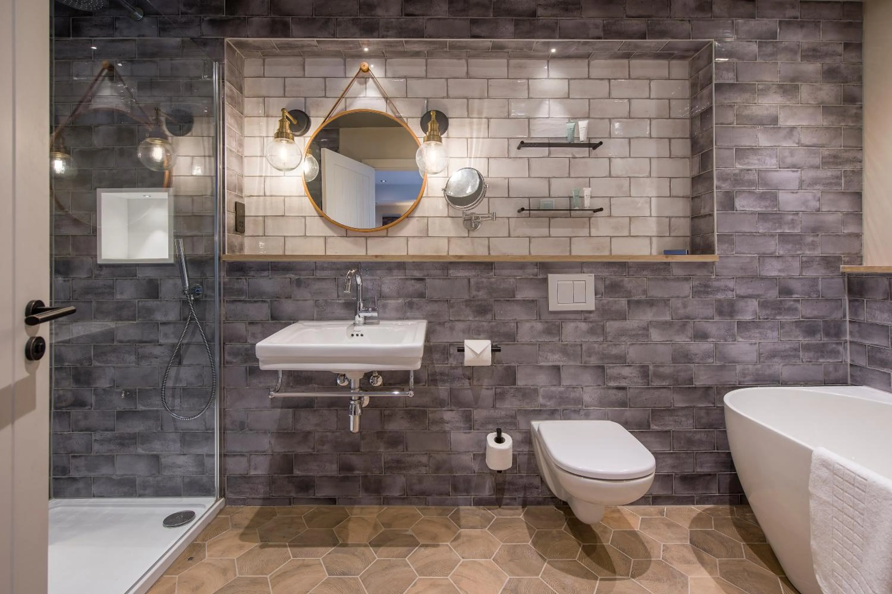 Bathroom in Sandburn Hall