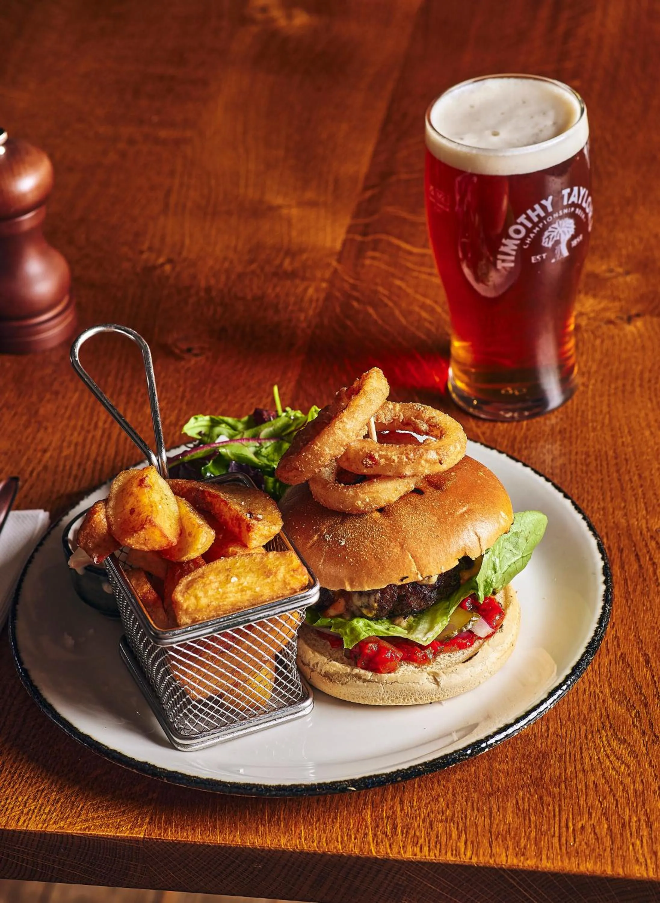 Food close-up in Sandburn Hall