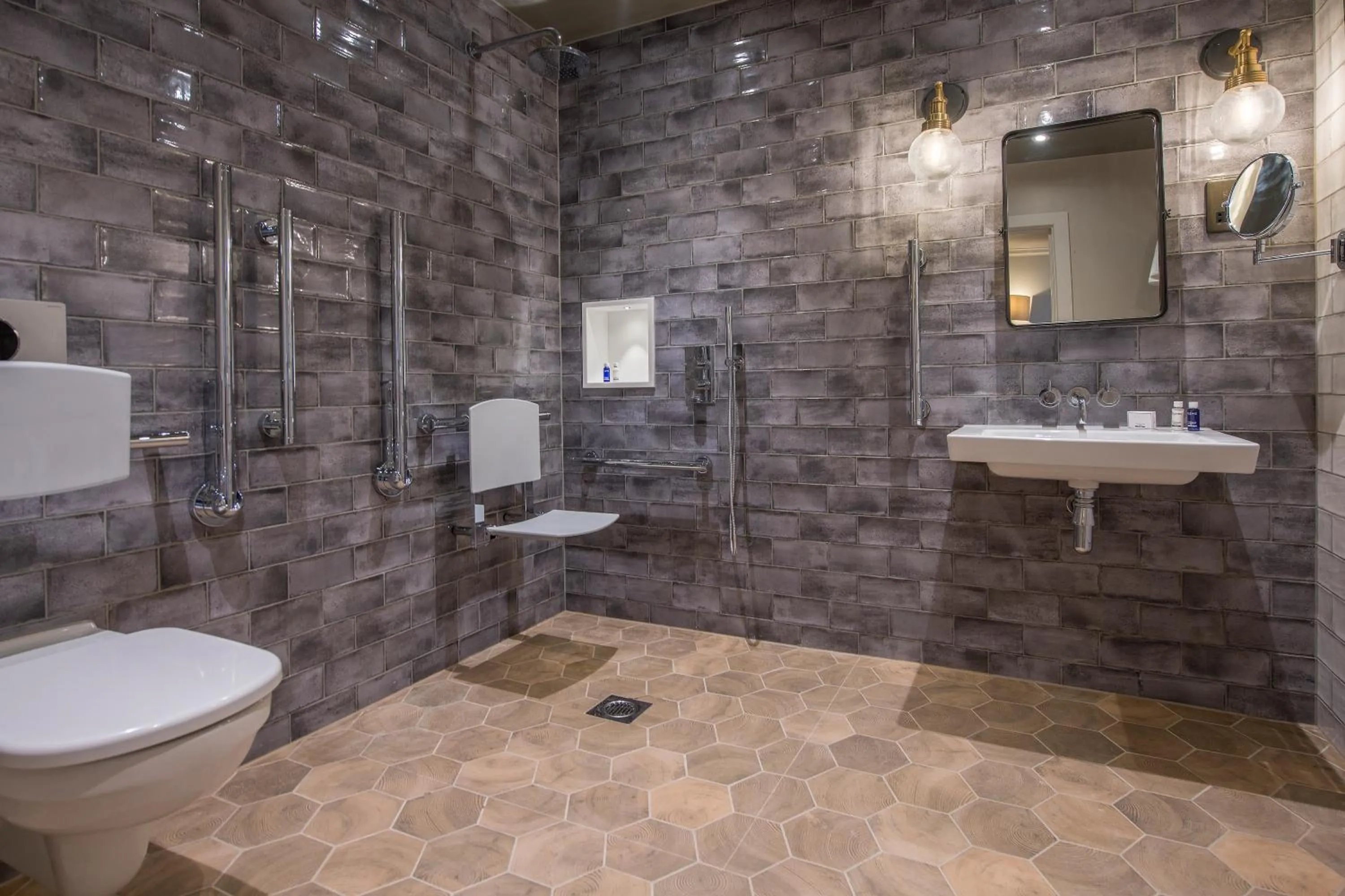 Bathroom in Sandburn Hall