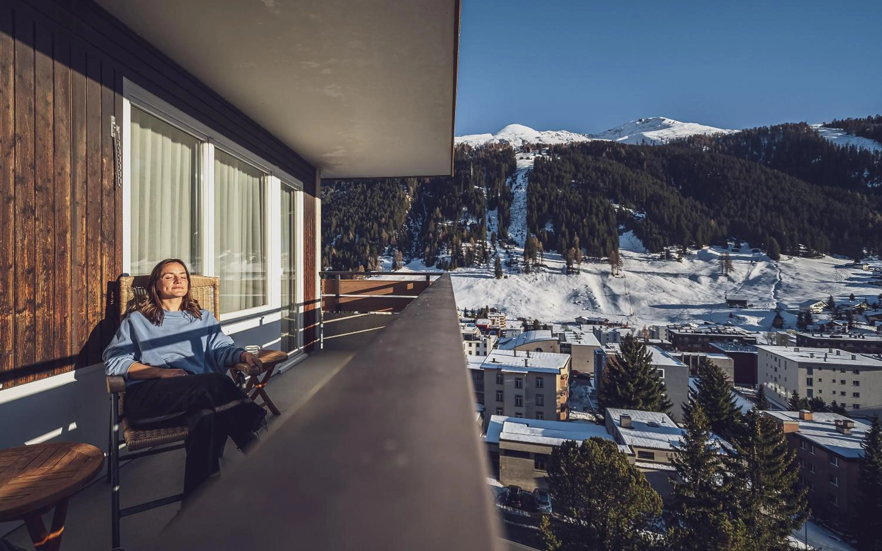 Balcony/Terrace in Mountain Plaza Hotel