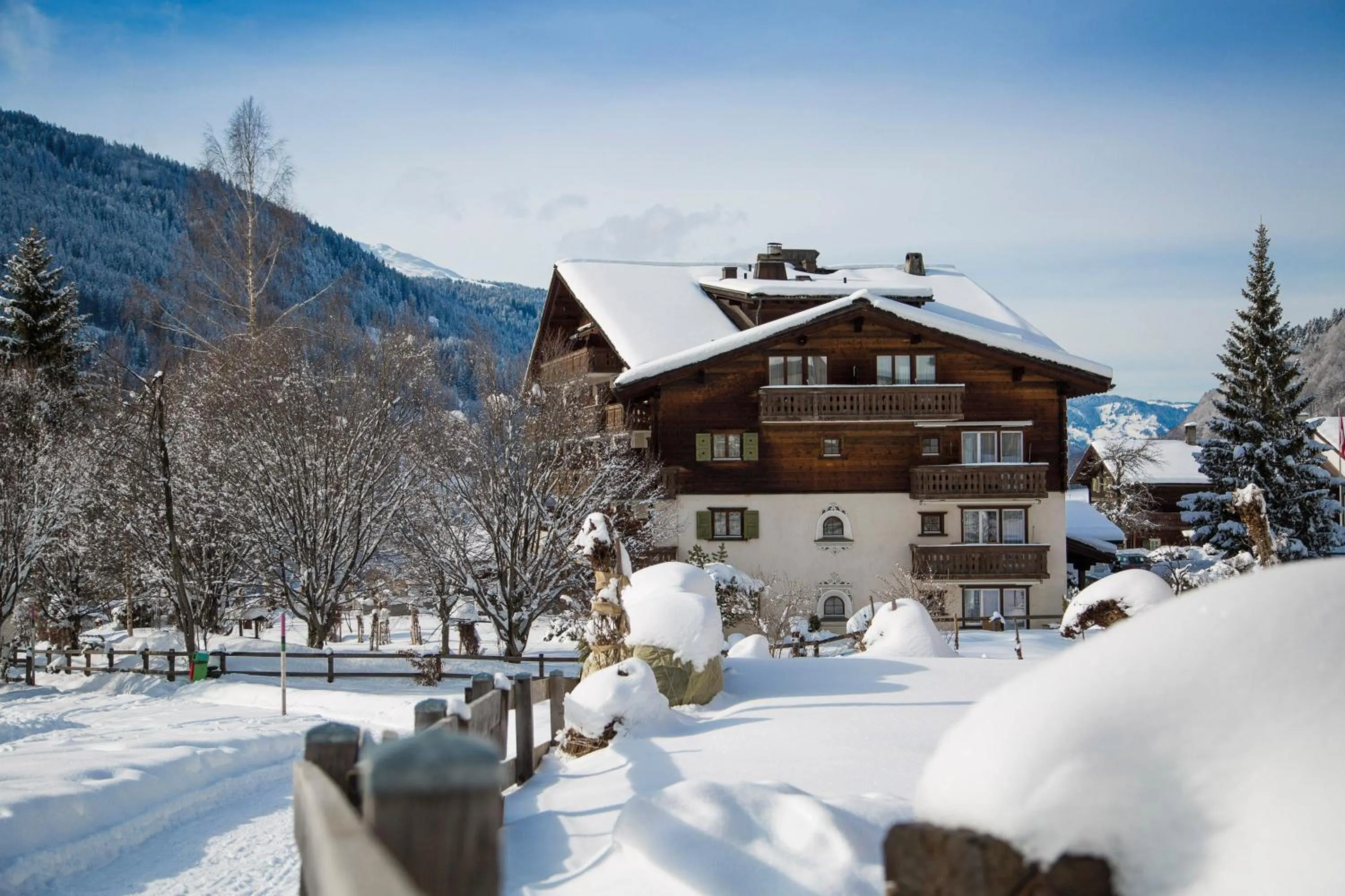 Property building in Sunstar Hotel Klosters