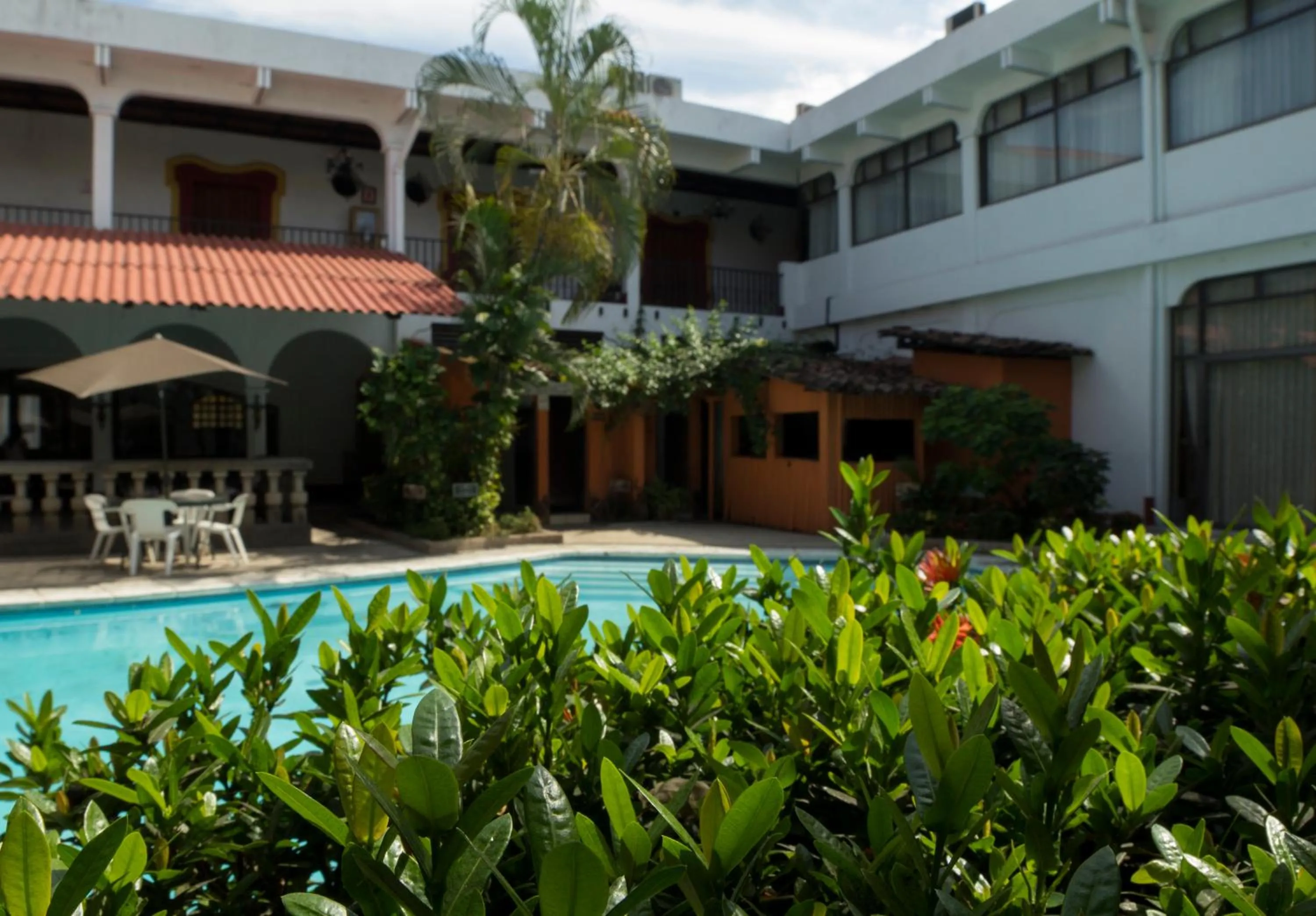 Swimming pool in Hotel Posada de Don José