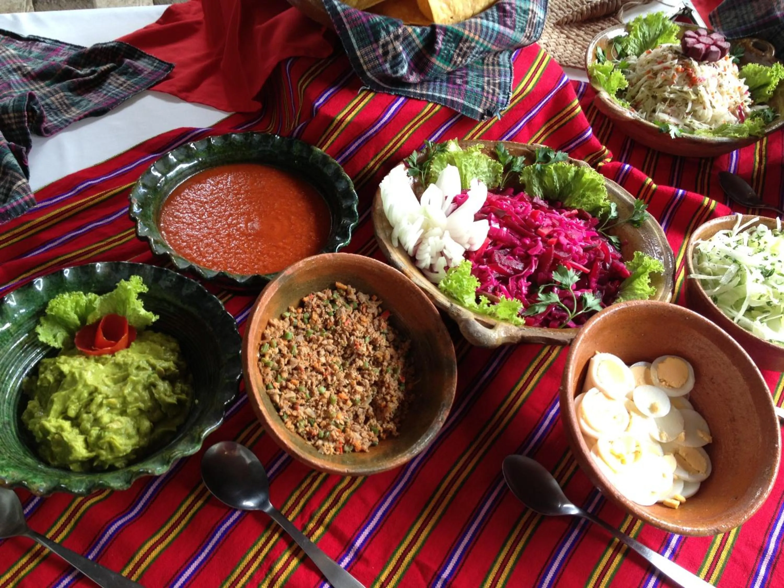 Food and drinks in Hotel Posada de Don José