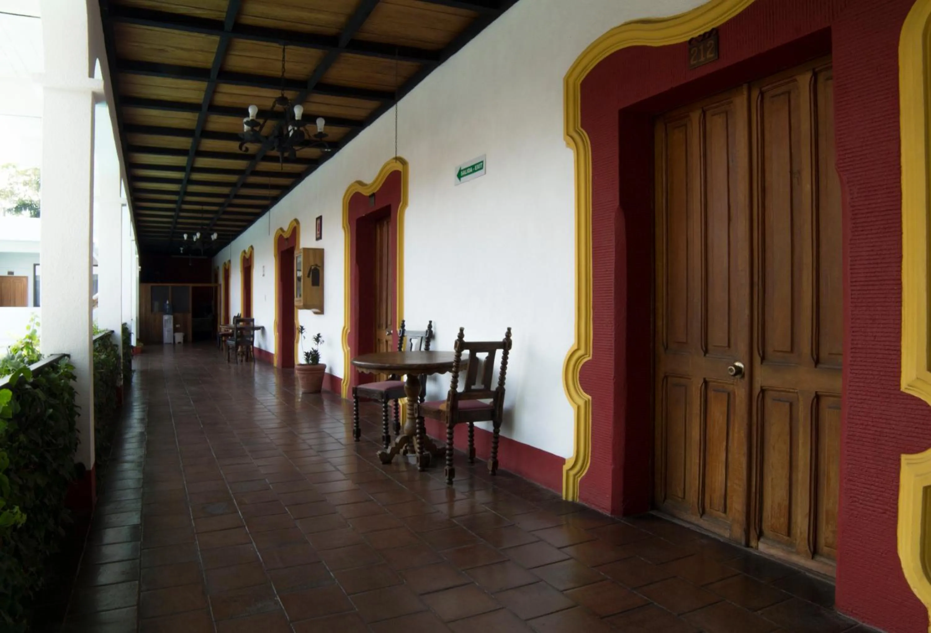 Patio in Hotel Posada de Don José