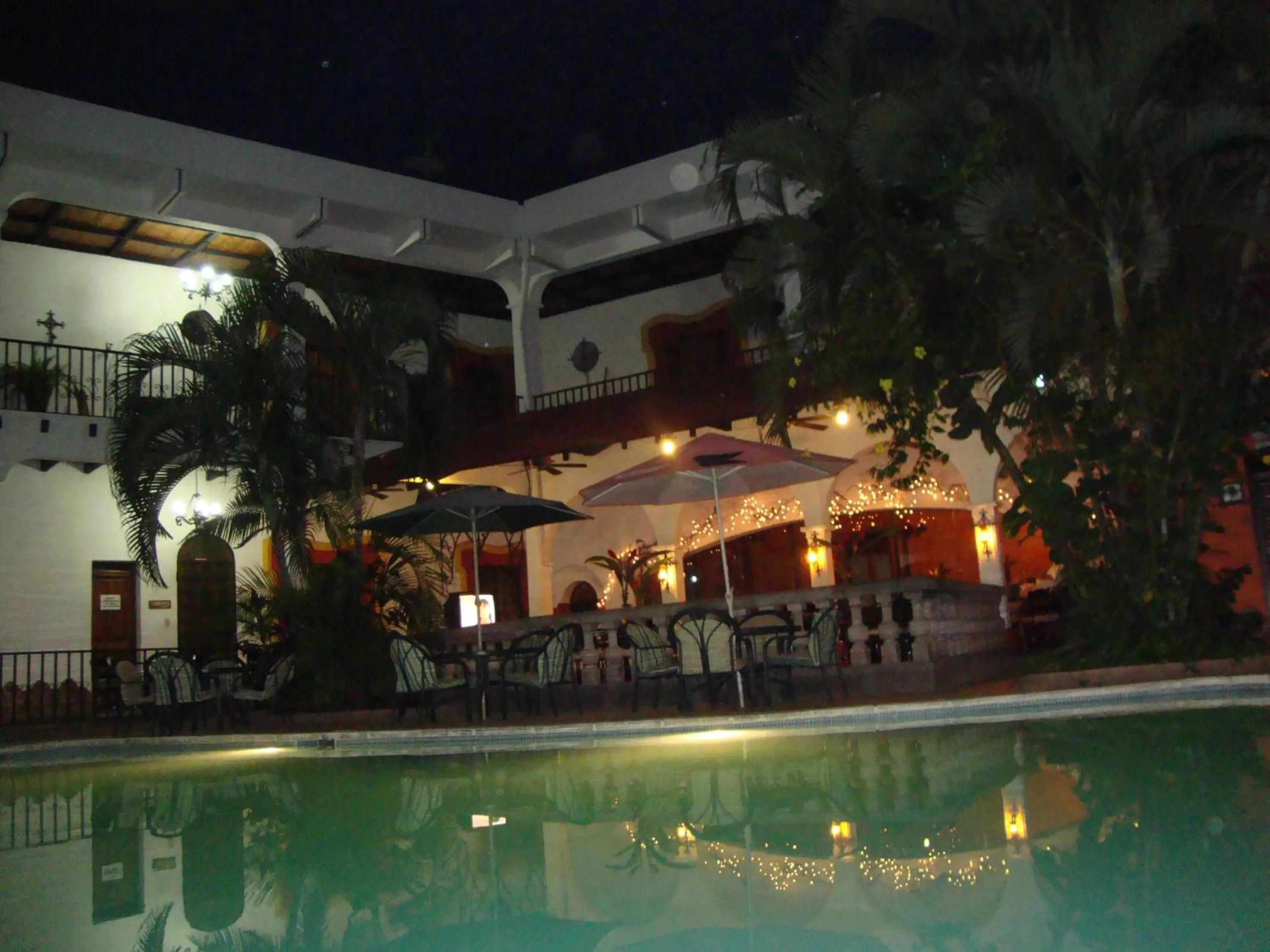 Swimming pool in Hotel Posada de Don José