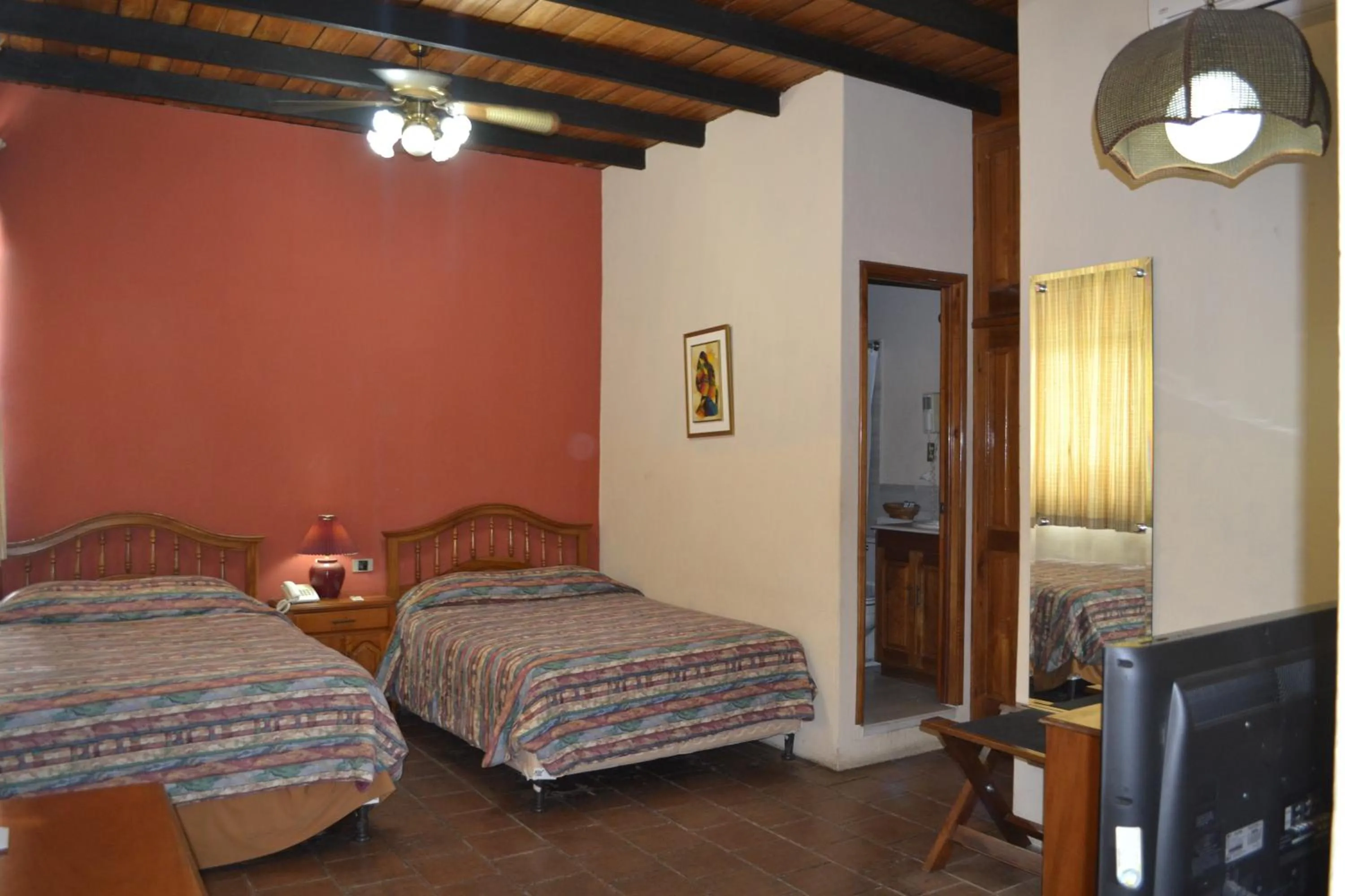 Bed in Hotel Posada de Don José