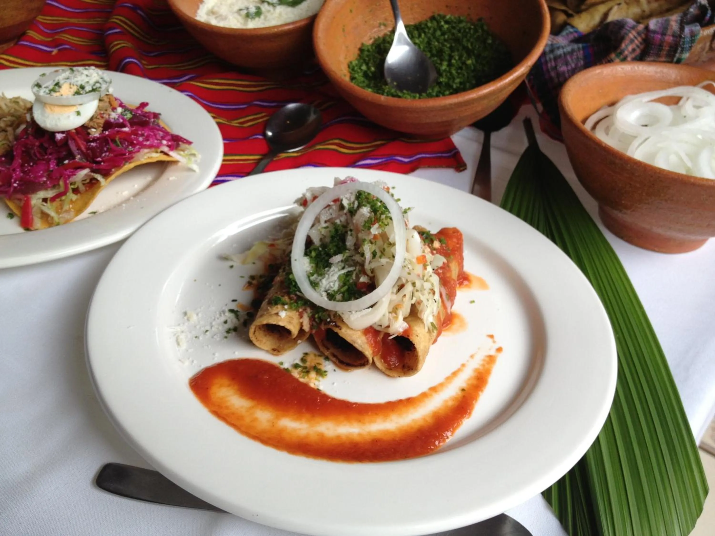 Food and drinks in Hotel Posada de Don José