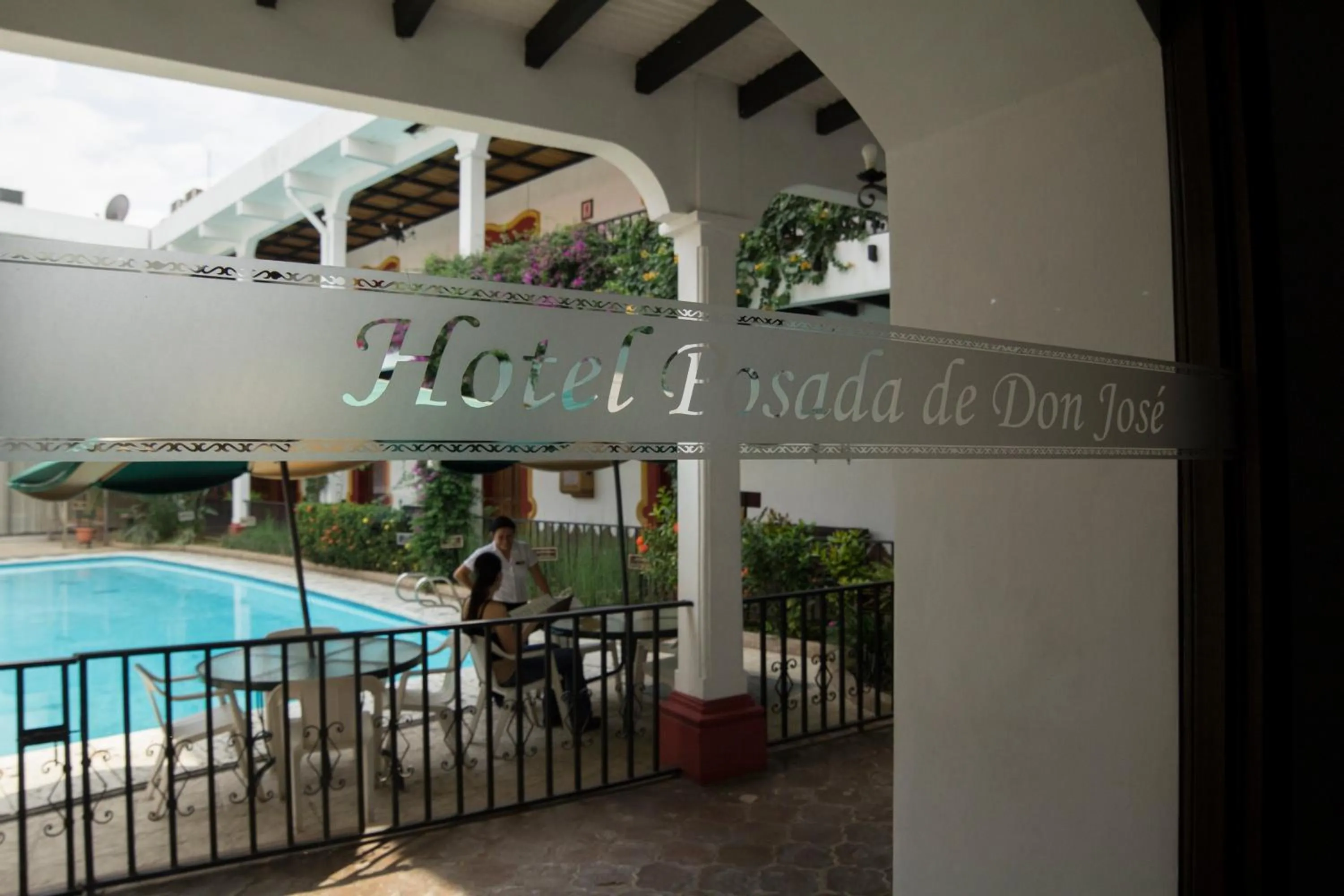 Facade/entrance in Hotel Posada de Don José