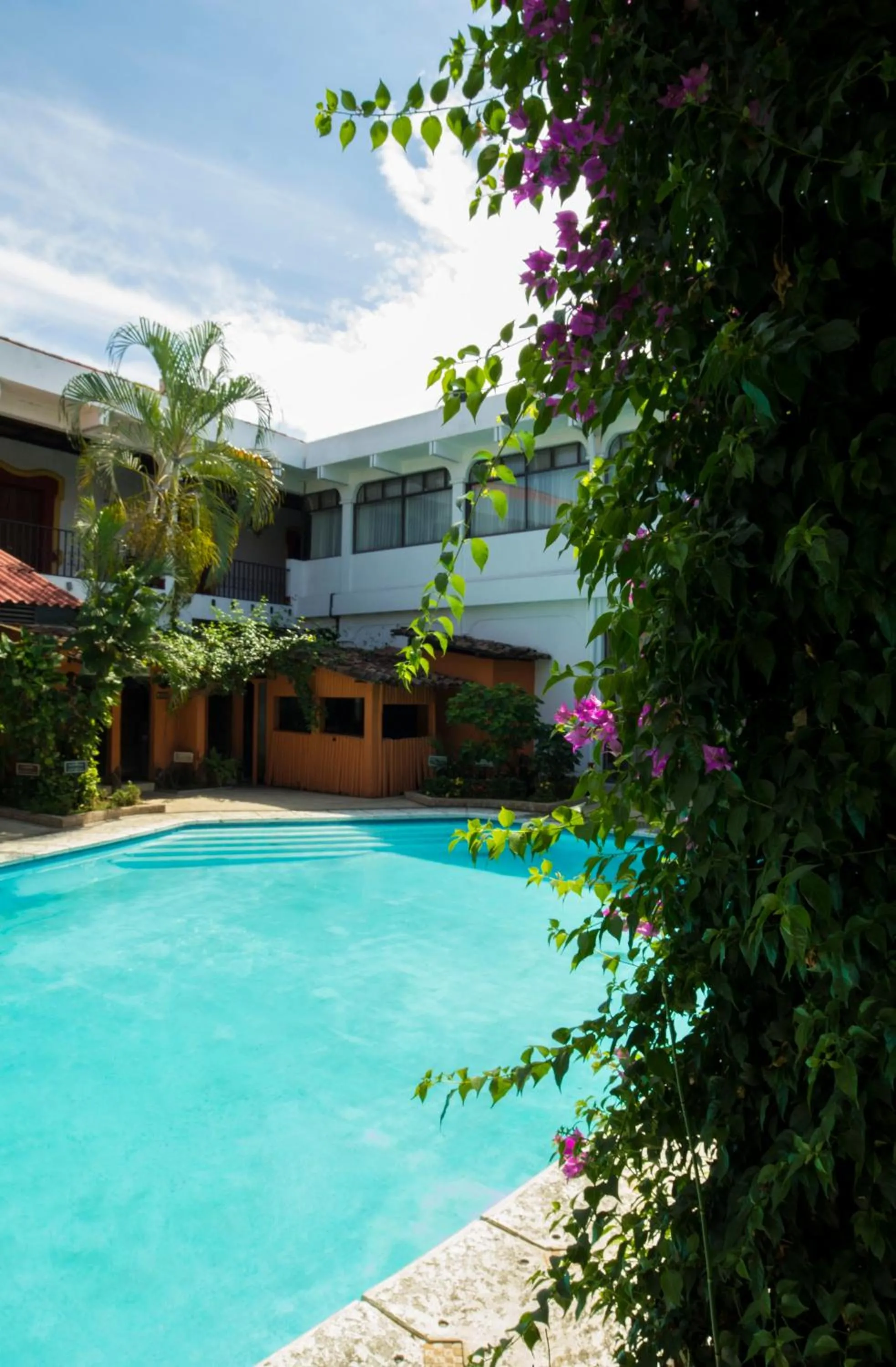 Swimming pool in Hotel Posada de Don José