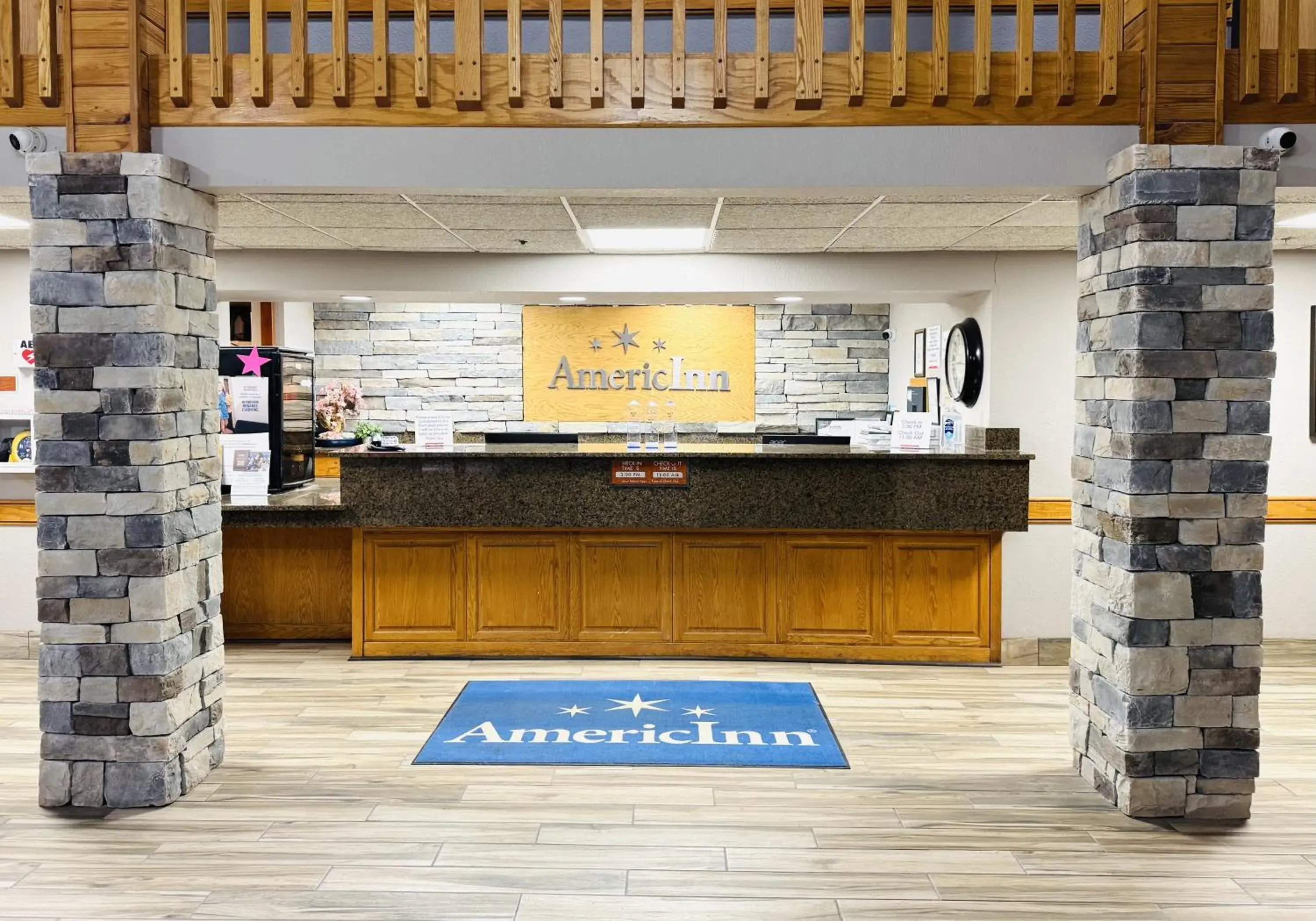 Lobby or reception in AmericInn by Wyndham Ames Lobby or reception in AmericInn by Wyndham Ames