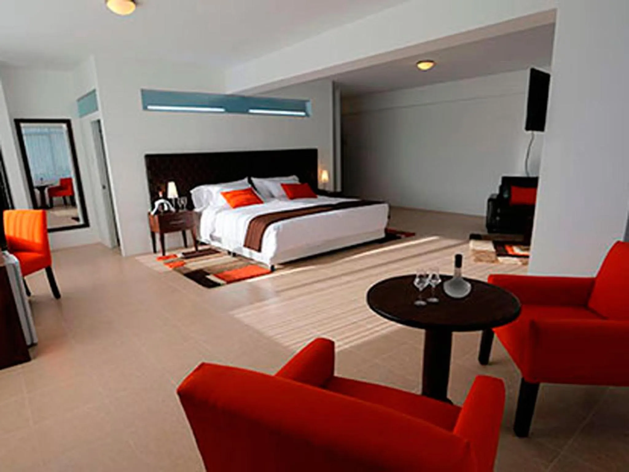 Bed in Guizado Portillo Hacienda & Resort