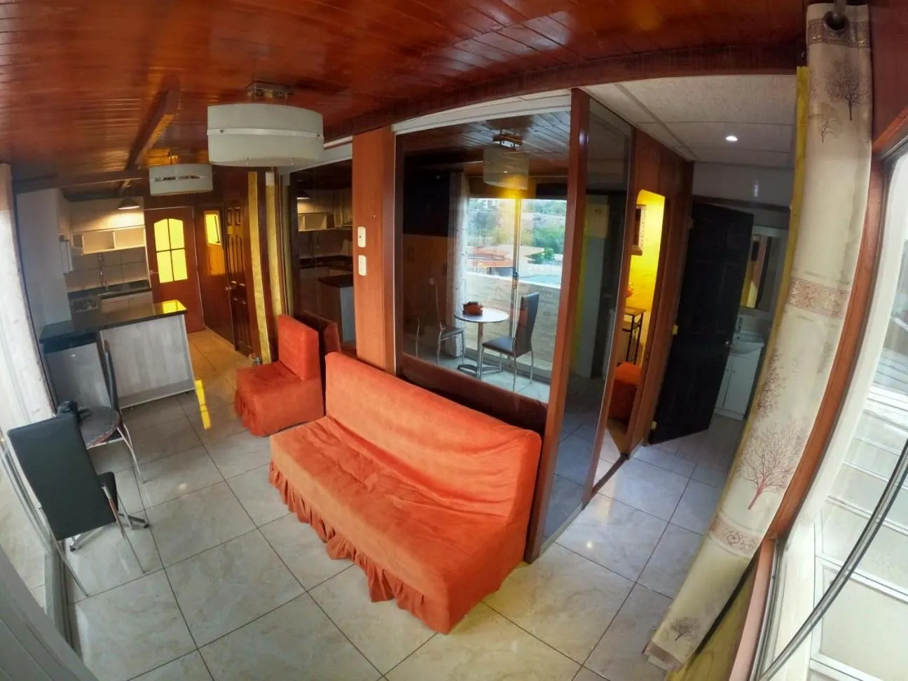 Living room in Tambo del Solar