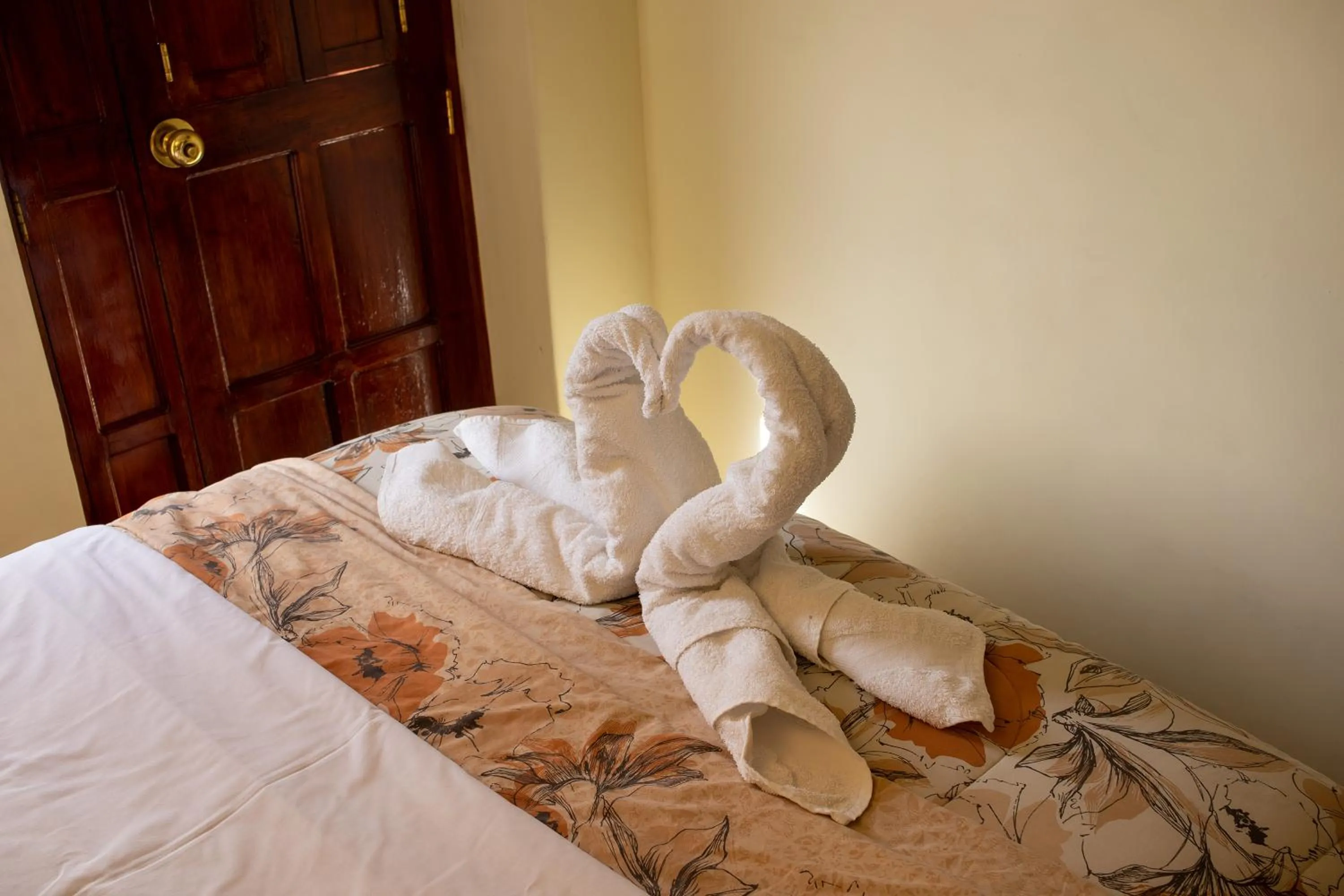 towels, Bed in Tambo del Solar