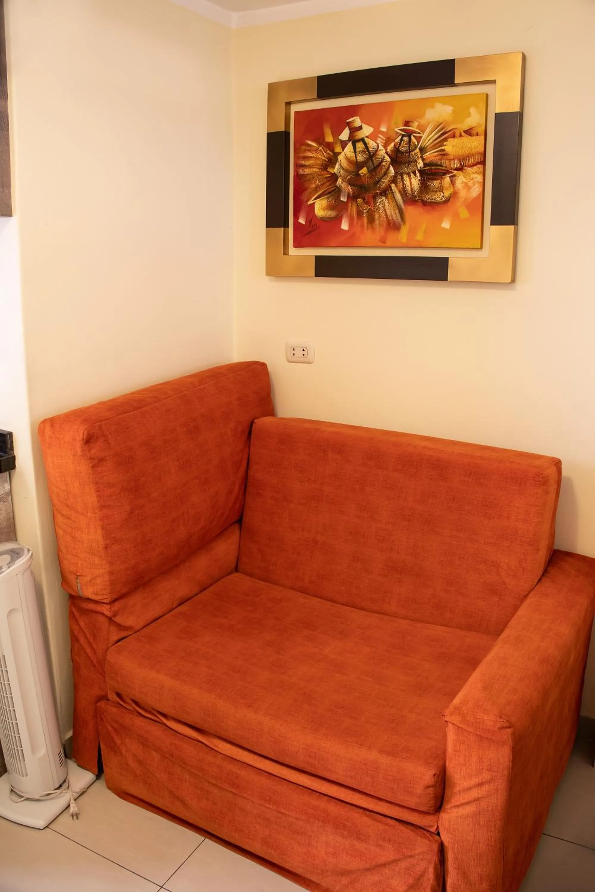 Seating area in Tambo del Solar