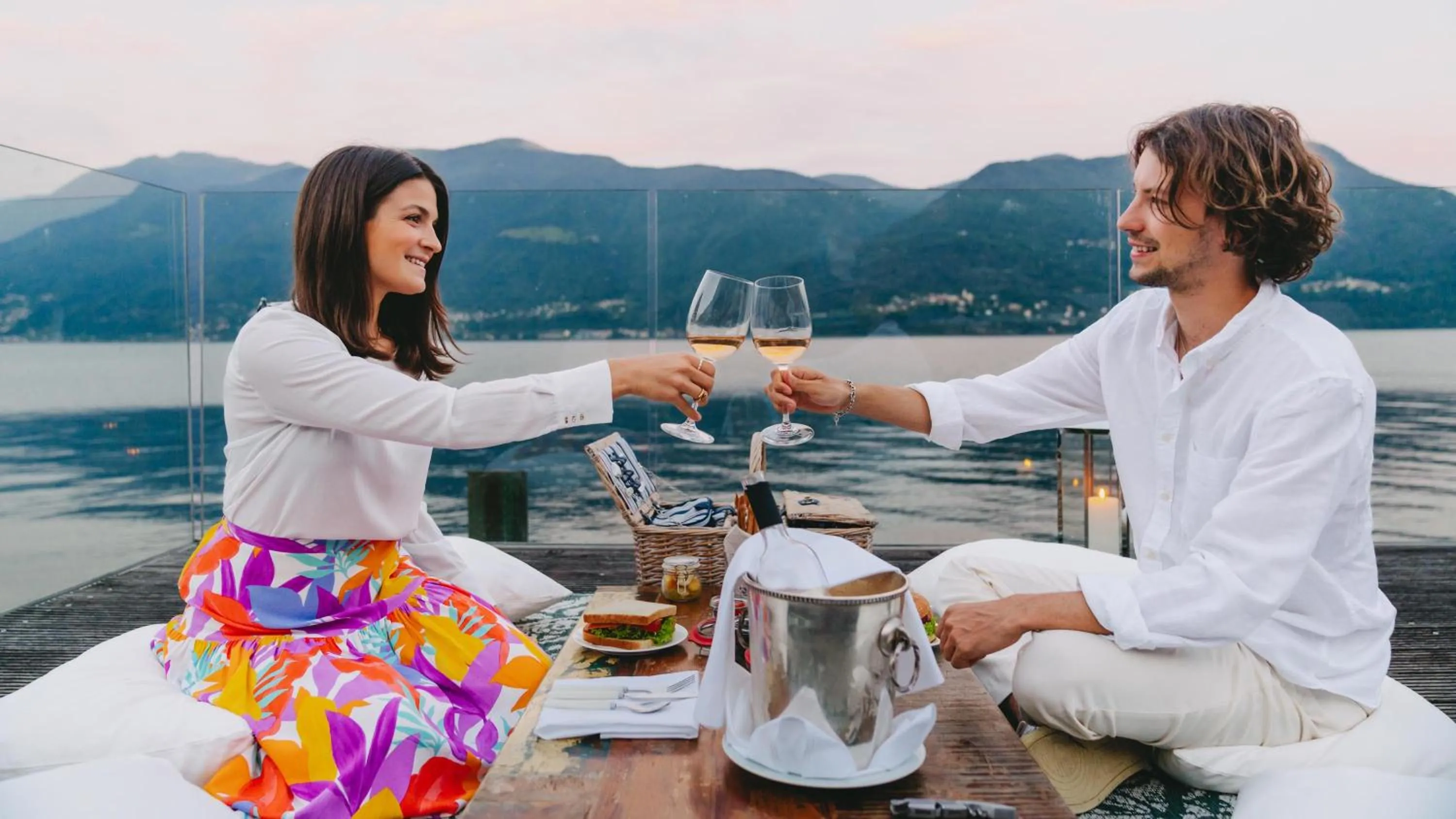 Sea view in Boutique Hotel Sunstar Brissago am Lago Maggiore