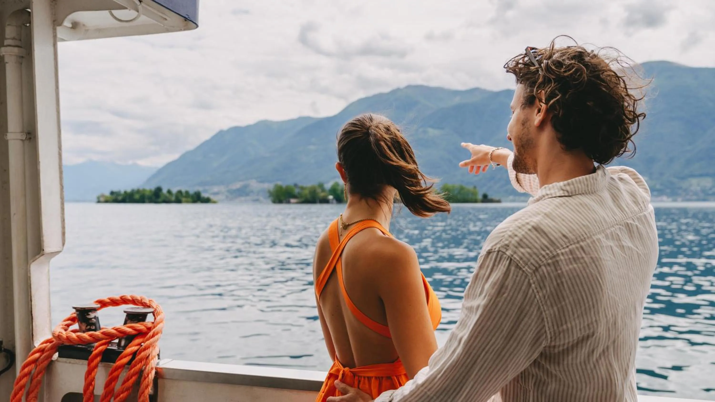 Sea view in Boutique Hotel Sunstar Brissago am Lago Maggiore