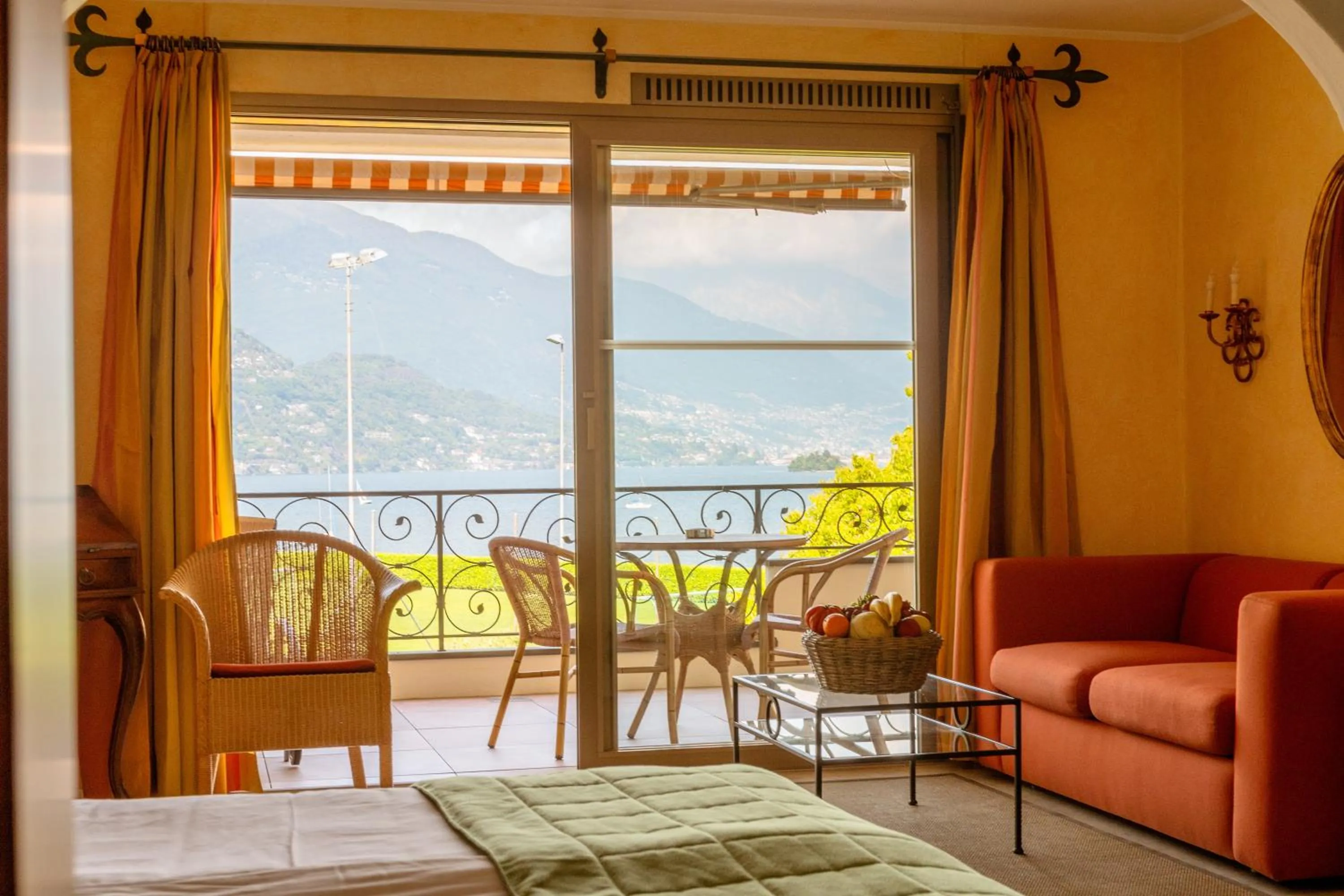 View (from property/room) in Boutique Hotel Sunstar Brissago am Lago Maggiore