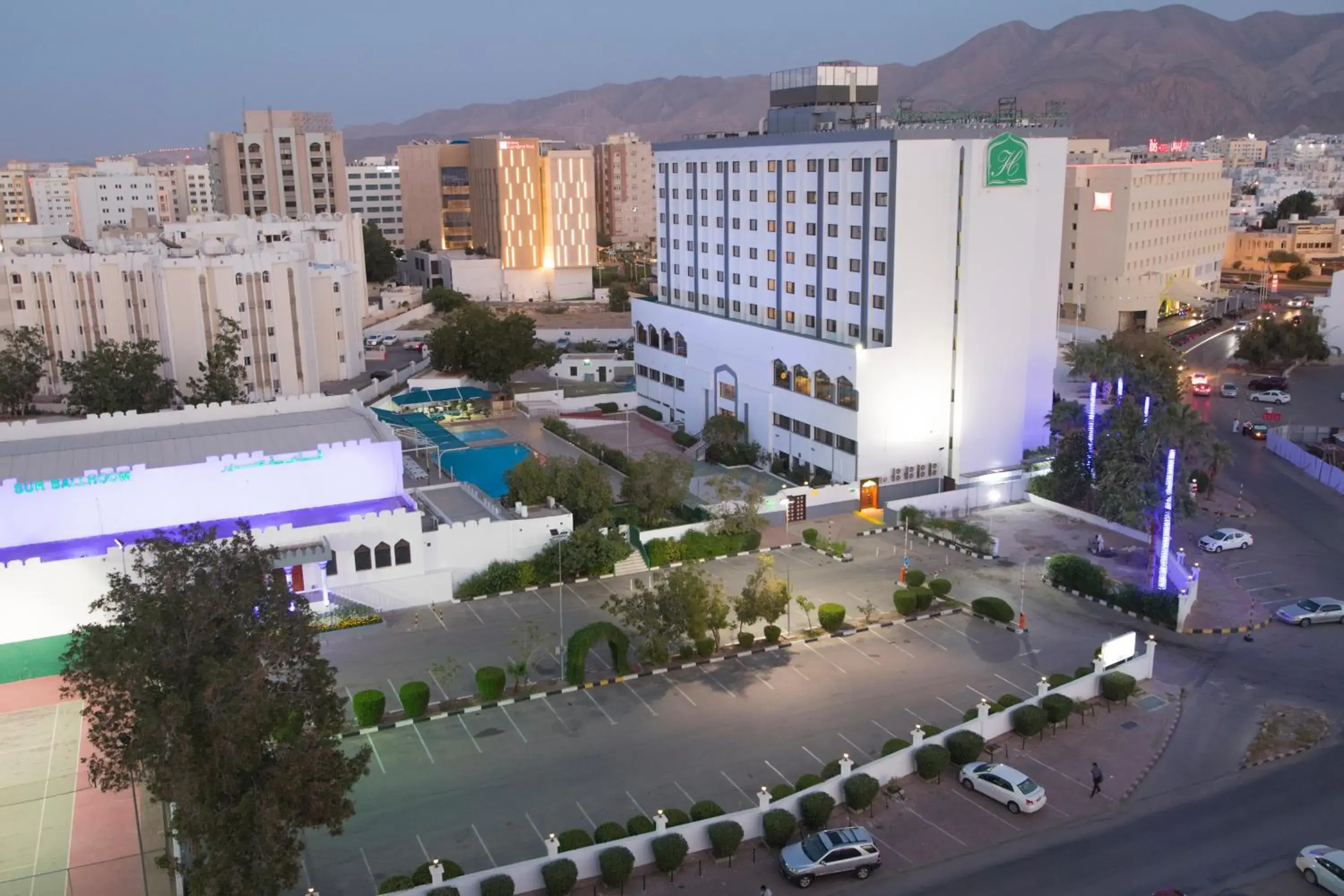 Bird's eye view in Hotel Muscat Holiday Bird's eye view in Hotel Muscat Holiday