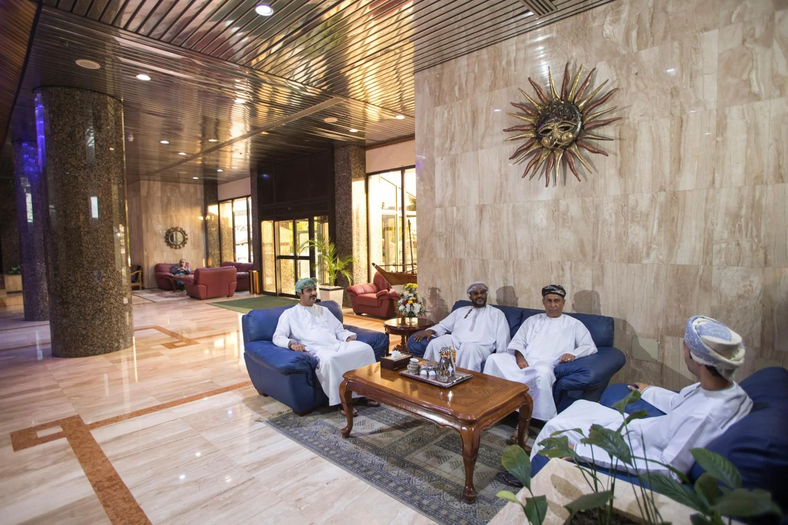 People in Hotel Muscat Holiday