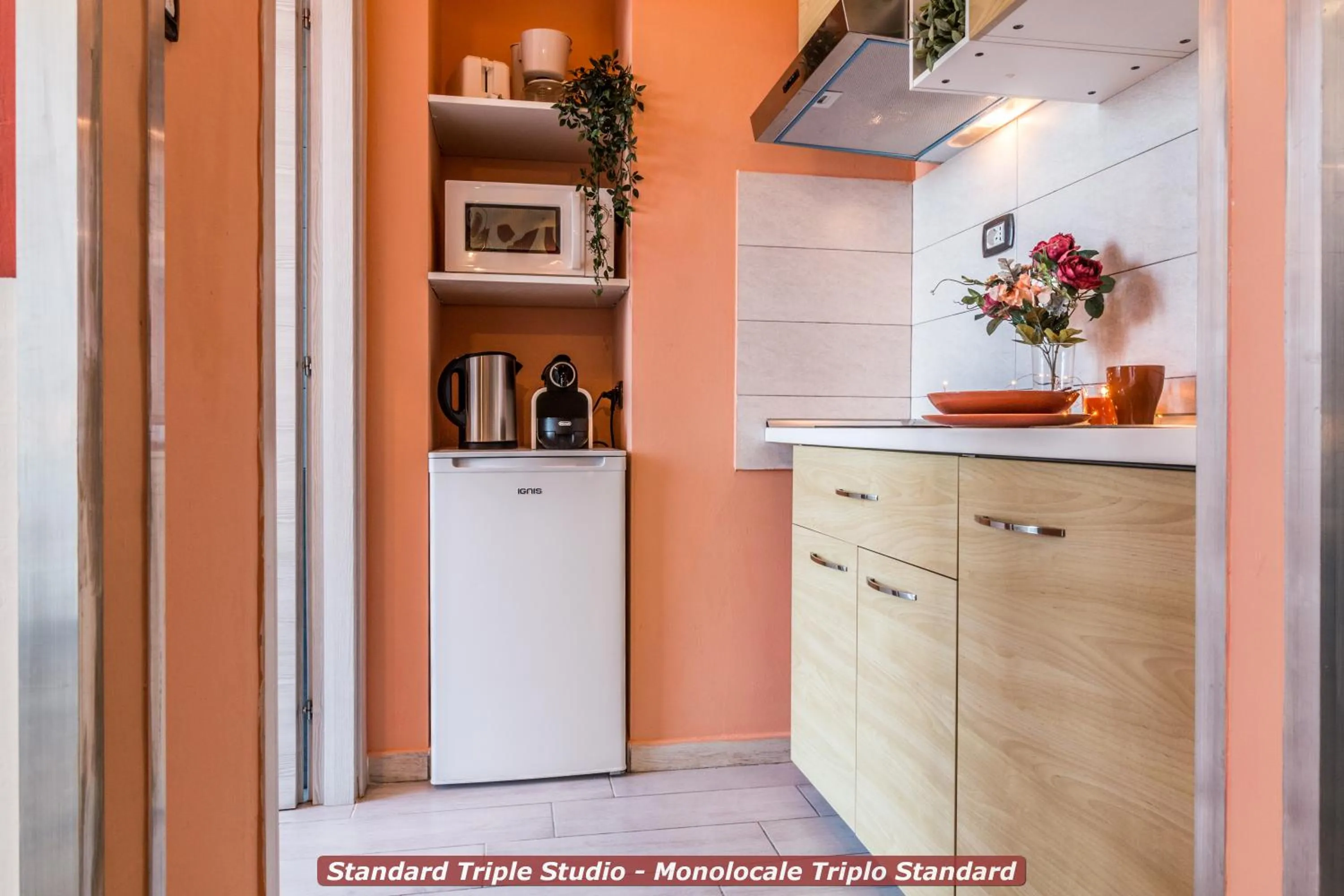 Kitchen or kitchenette in 4 Star Bologna Train Station - Self Check-In