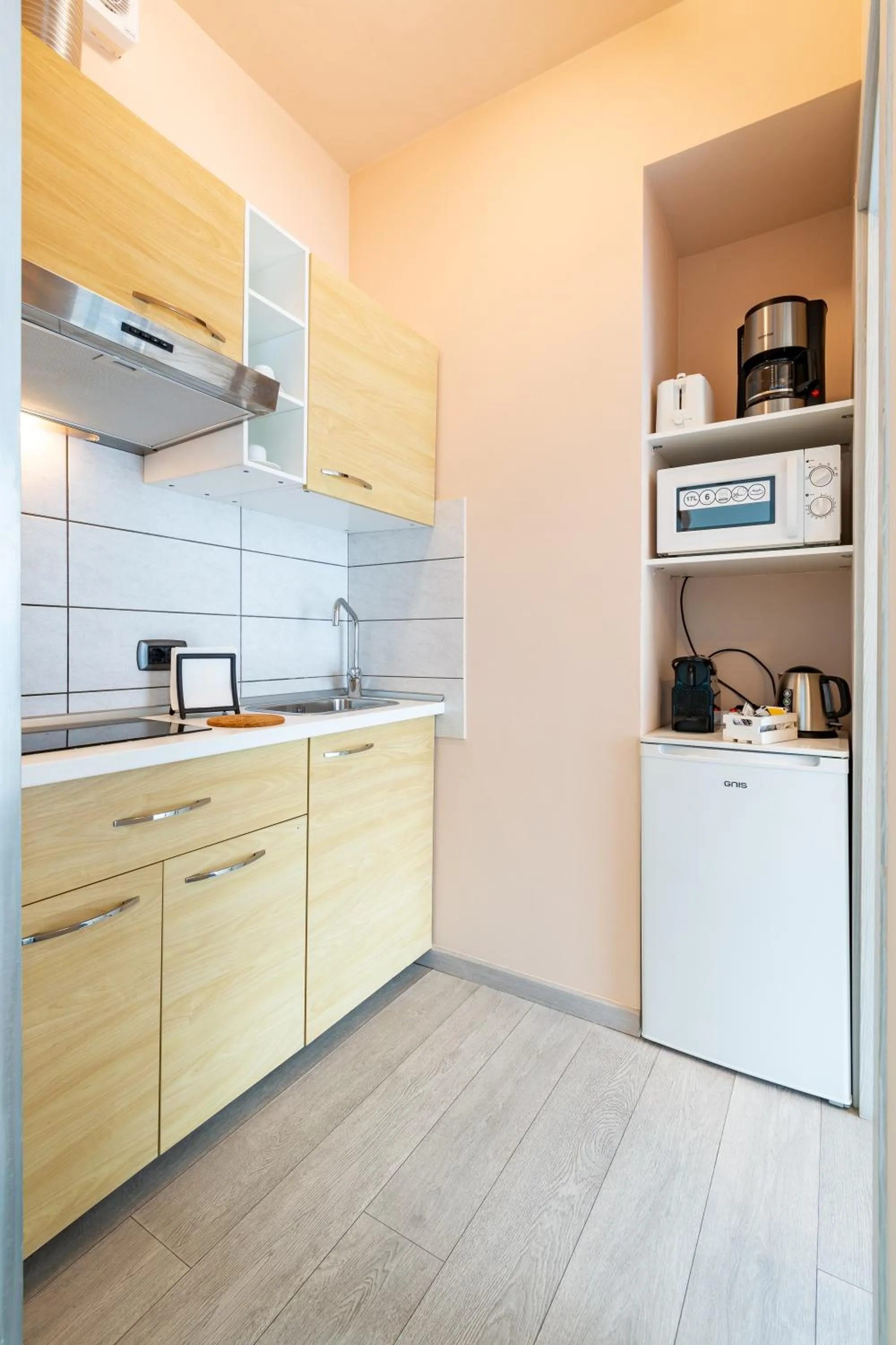 Kitchen or kitchenette in 4 Star Bologna Train Station - Self Check-In